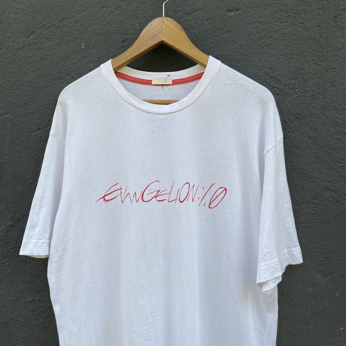 Anime Vintage Evangelion 1:0 You Are Not Alone 2007 Film Anime Tee Size US L / EU 52-54 / 3 - 2 Thumbnail