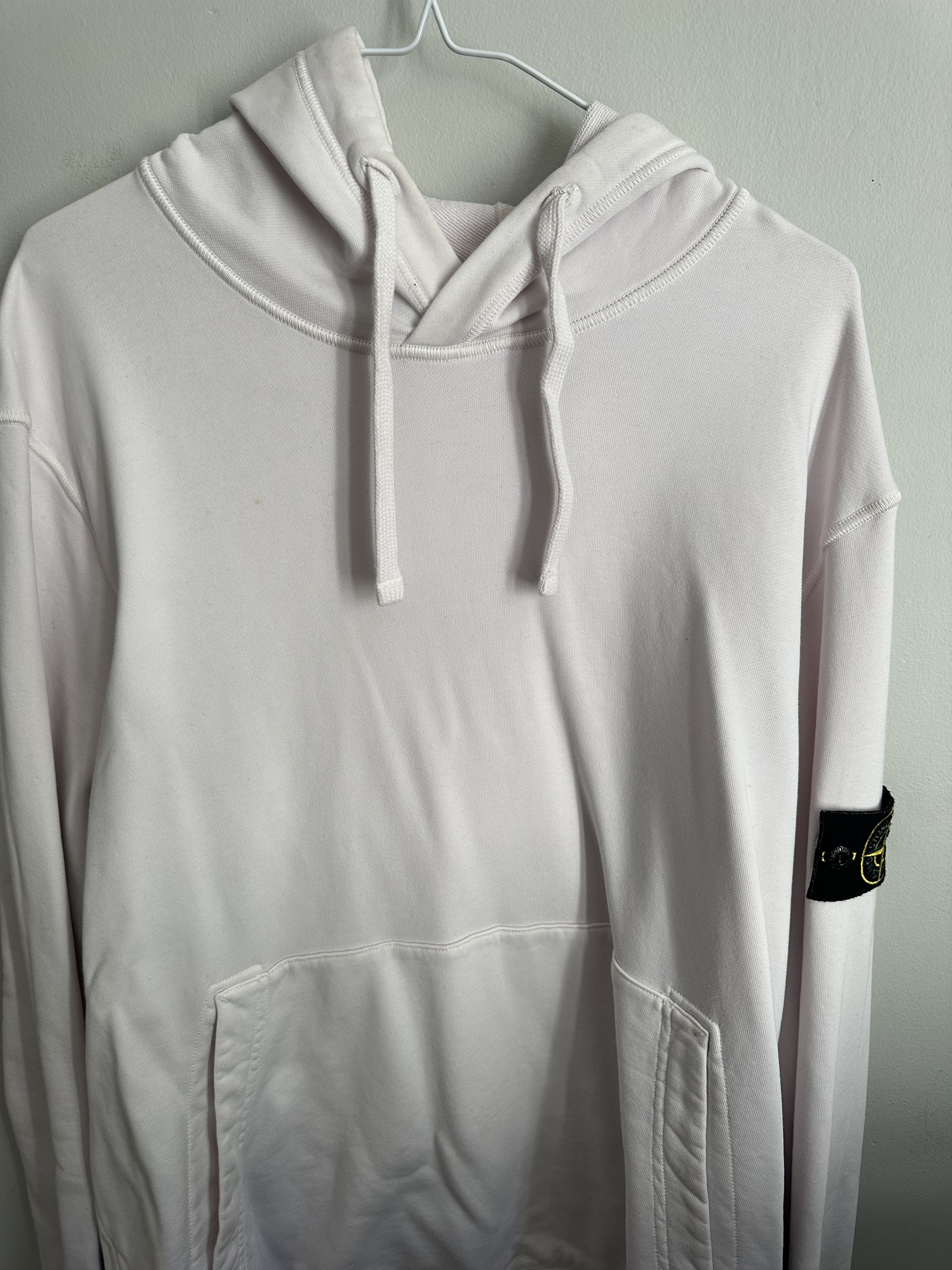 image of Stone Island Hoodie in Light Pink, Men's (Size XL)