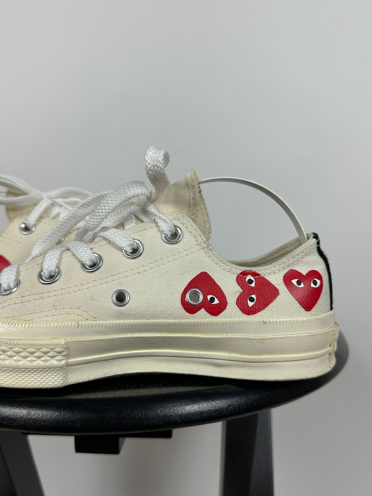Comme des Garcons Comme Des Garçons x Chuck Taylor Converse All Star Low Top Size US 5 / IT 35 - 19 Thumbnail