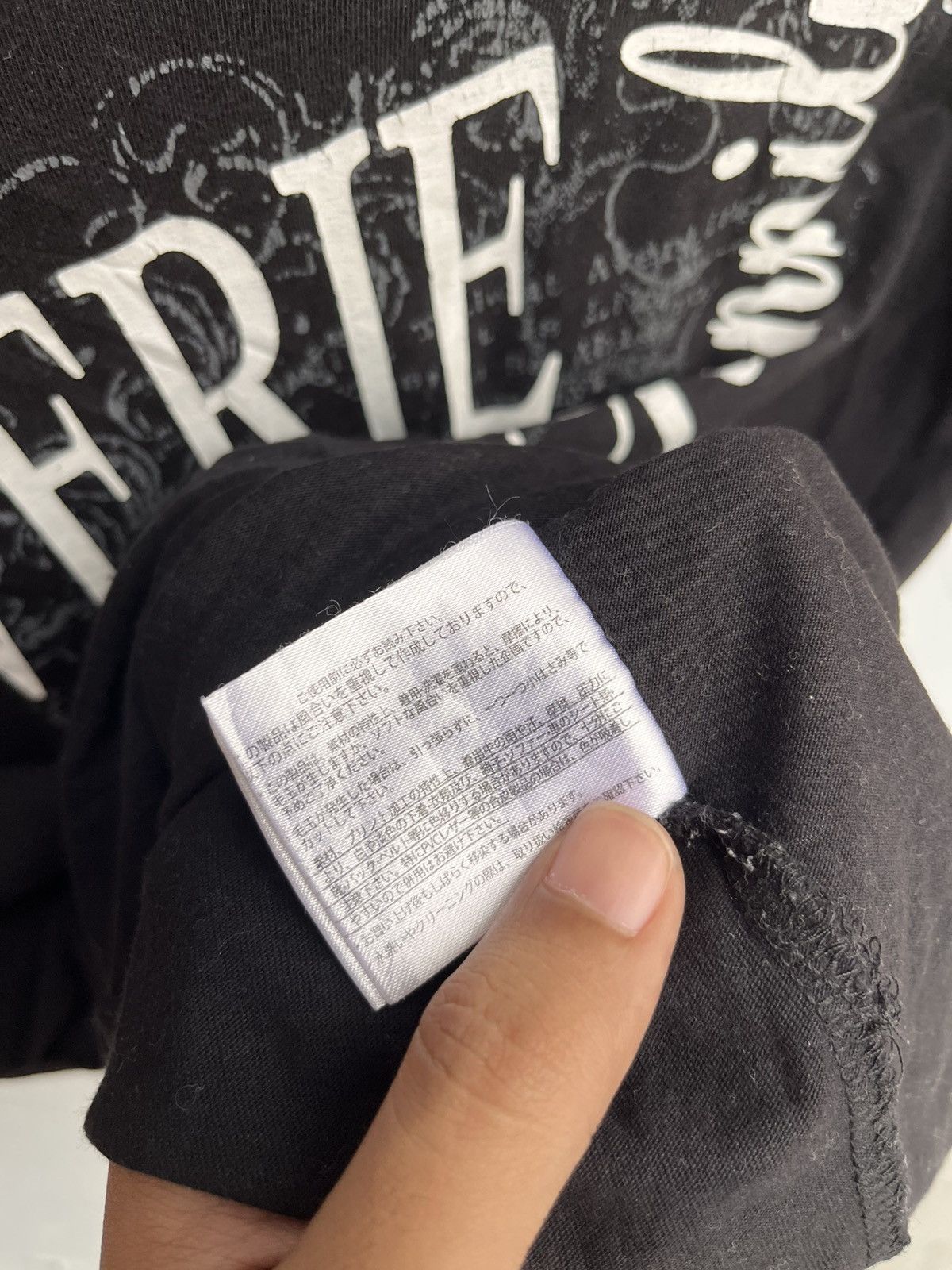 20471120 Oblo Design Poem Gohtic Tee Punk Lgb Y2K Ifsix kmrii Size US S / EU 44-46 / 1 - 6 Thumbnail