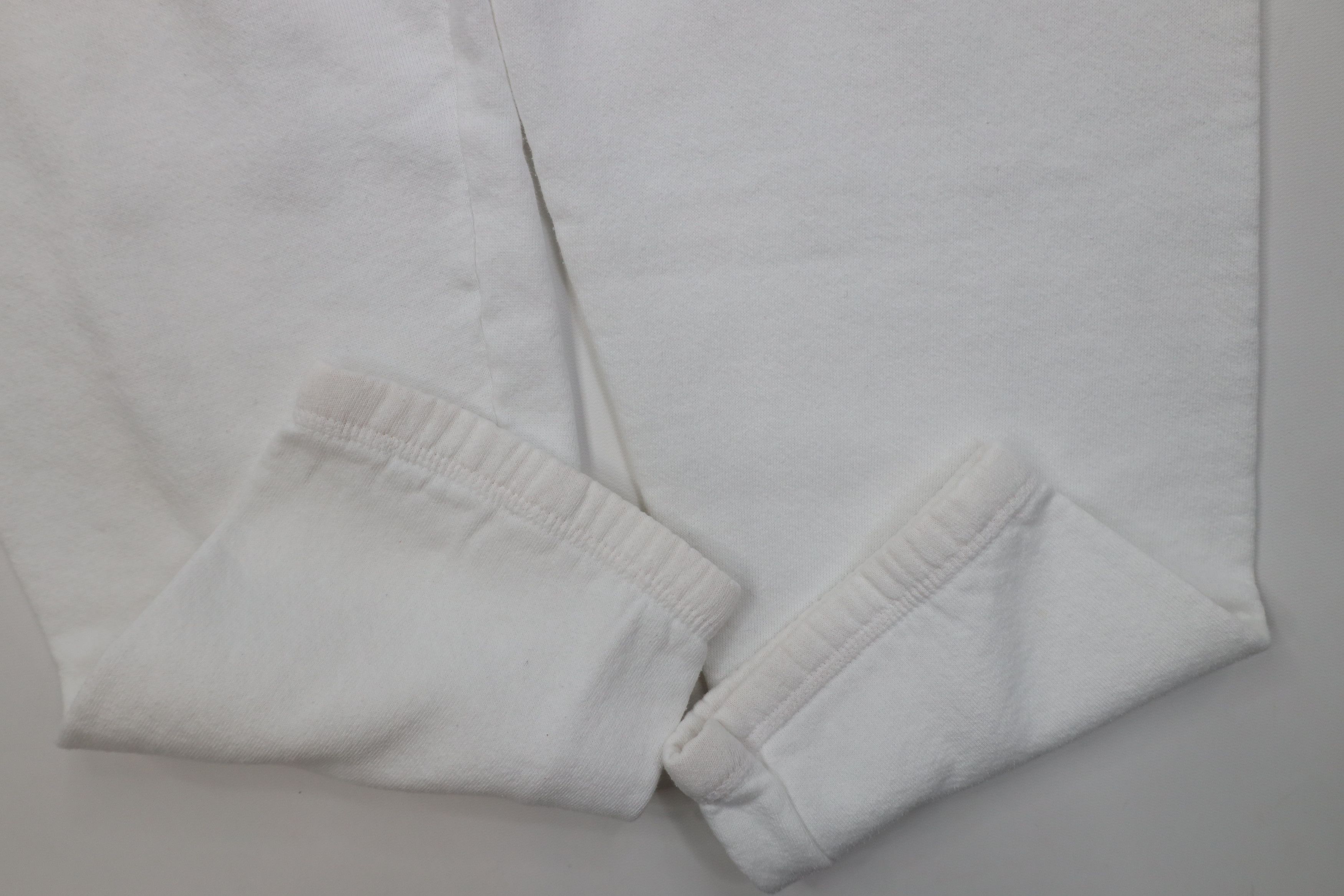 Vintage Vintage 90s Streetwear Blank Sweatpants Pants White USA Size 32" / US 10 / IT 46 - 6 Thumbnail