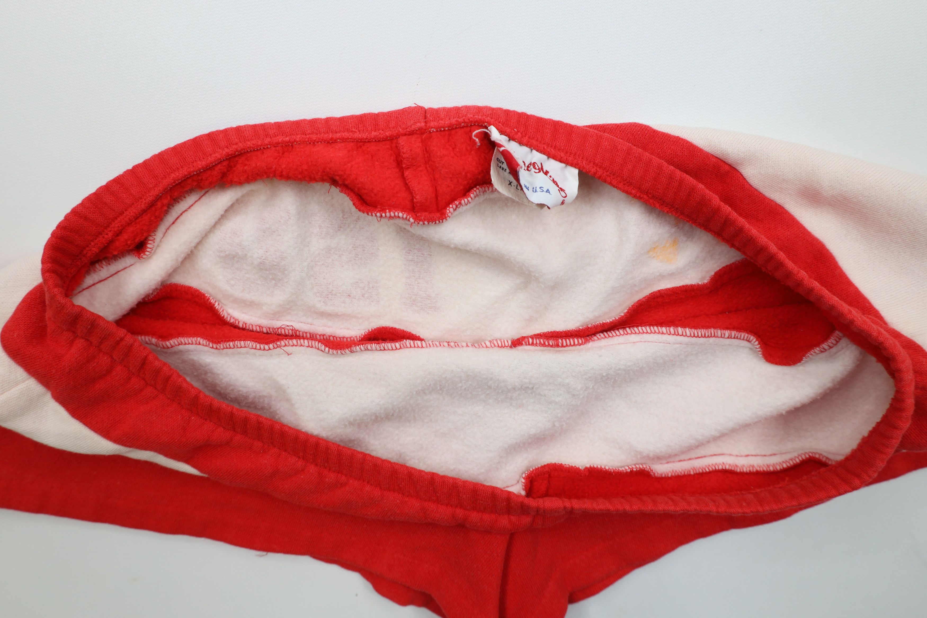 Vintage Vintage 80s 90s University Sweatpants Booty Shorts USA AS IS Size 35" - 9 Thumbnail
