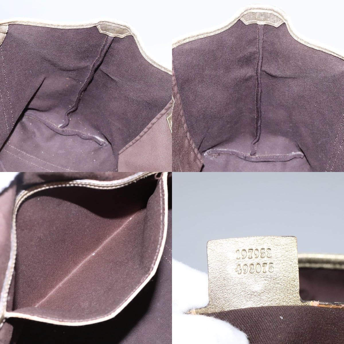 Gucci GUCCI GG Crystal Shoulder Bag Beige Size ONE SIZE - 12 Thumbnail