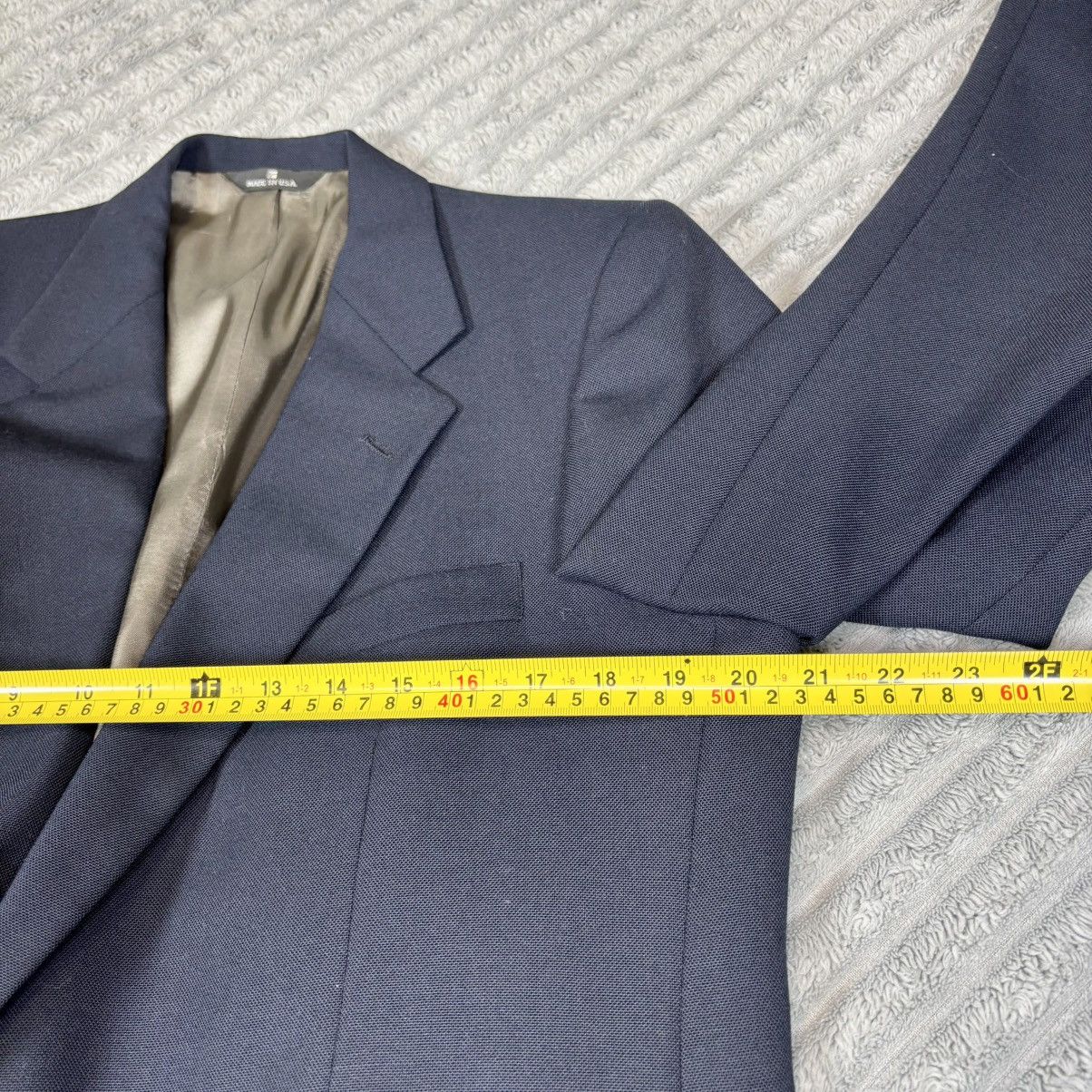 Chaps Ralph Lauren Chaps By Ralph Lauren Jacket Men's Navy 2 button Blazer Size 38L - 8 Thumbnail