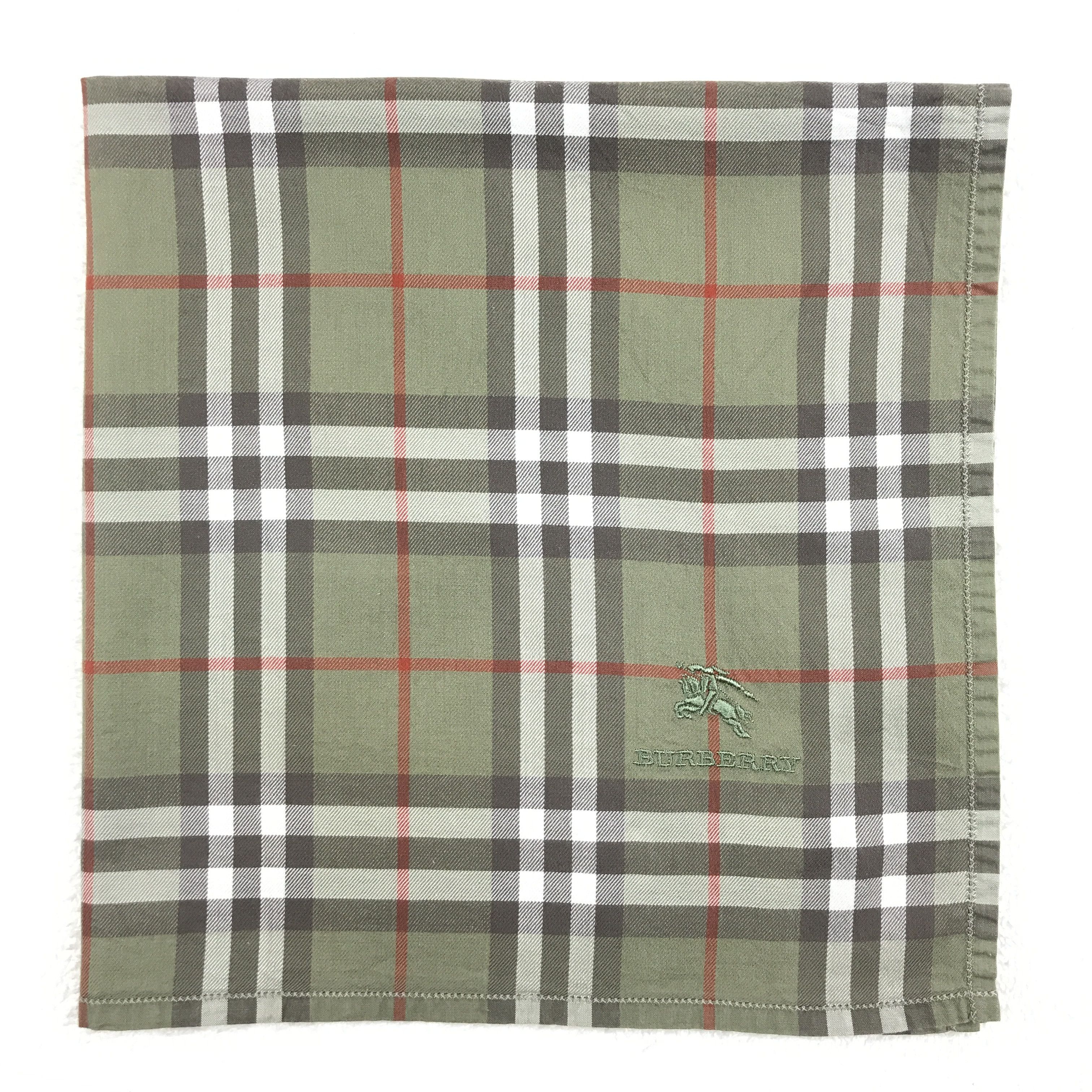 Burberry × Vintage Vintage Burberry Bandana Neckerchief Handkerchief Size ONE SIZE - 2 Thumbnail