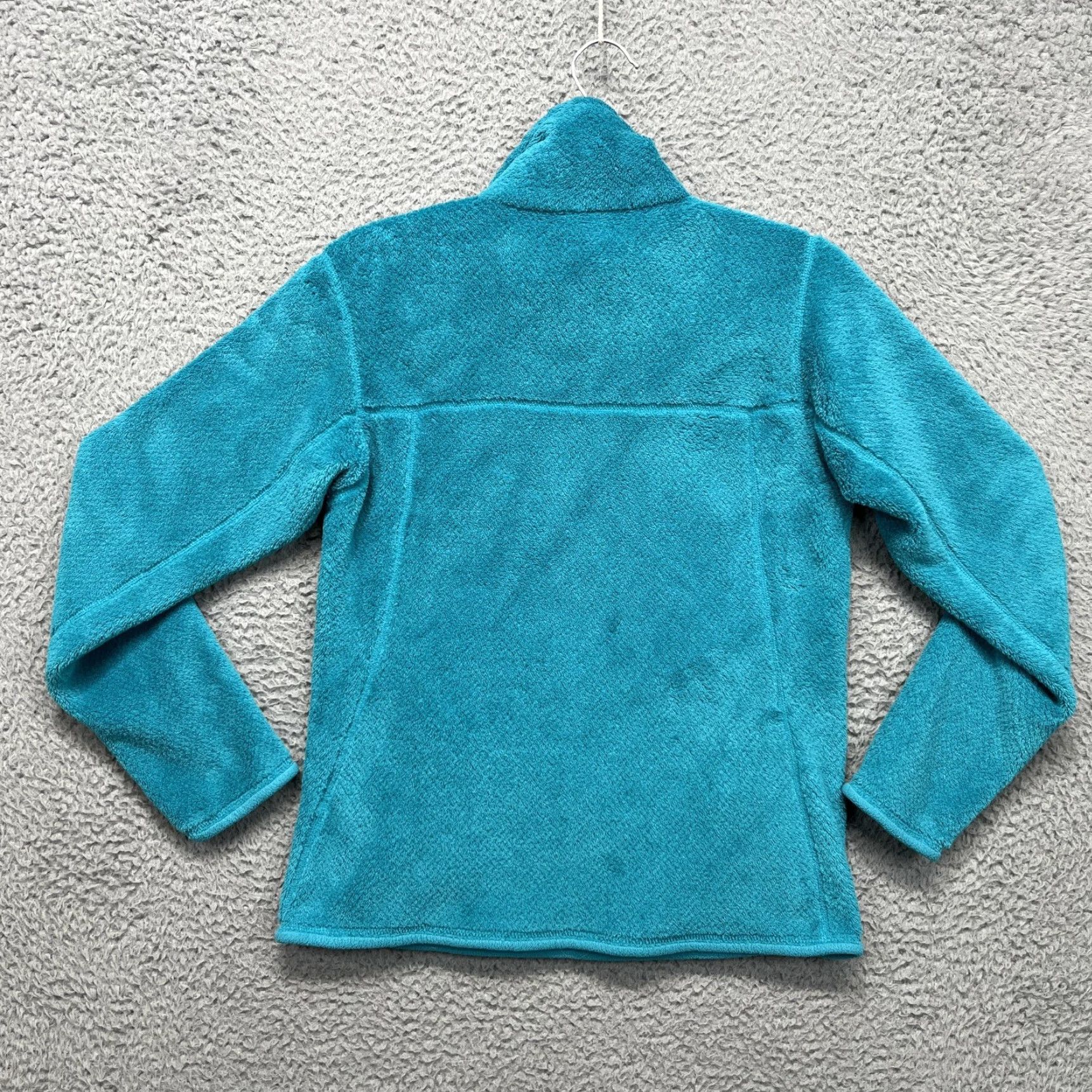 Patagonia VINTAGE Patagonia Re-Tool Snap-T Pullover Jacket Womens Small Teal Polartec Fleece 25442 Size S / US 4 / IT 40 - 6 Thumbnail