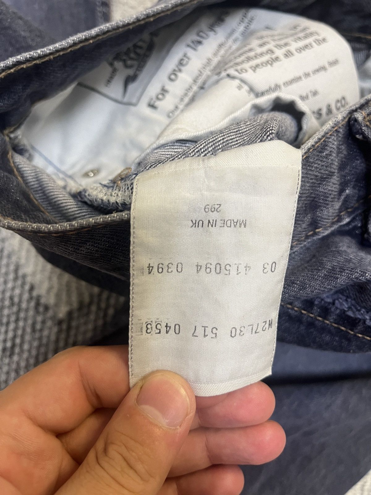 Levi's × Vintage LEVIS VINTAGE DENIM PANTS Size US 27 - 6 Thumbnail