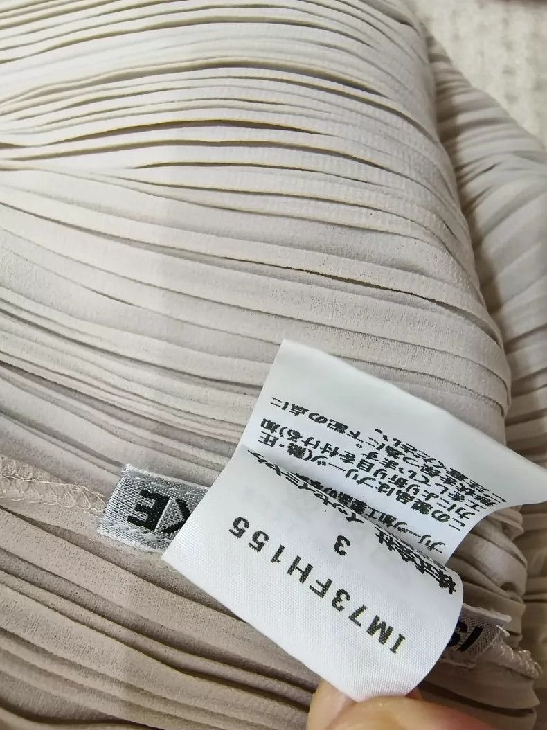 Issey Miyake Issey Miyake size:3 Grey pleated dress Size S / US 4 / IT 40 - 3 Thumbnail