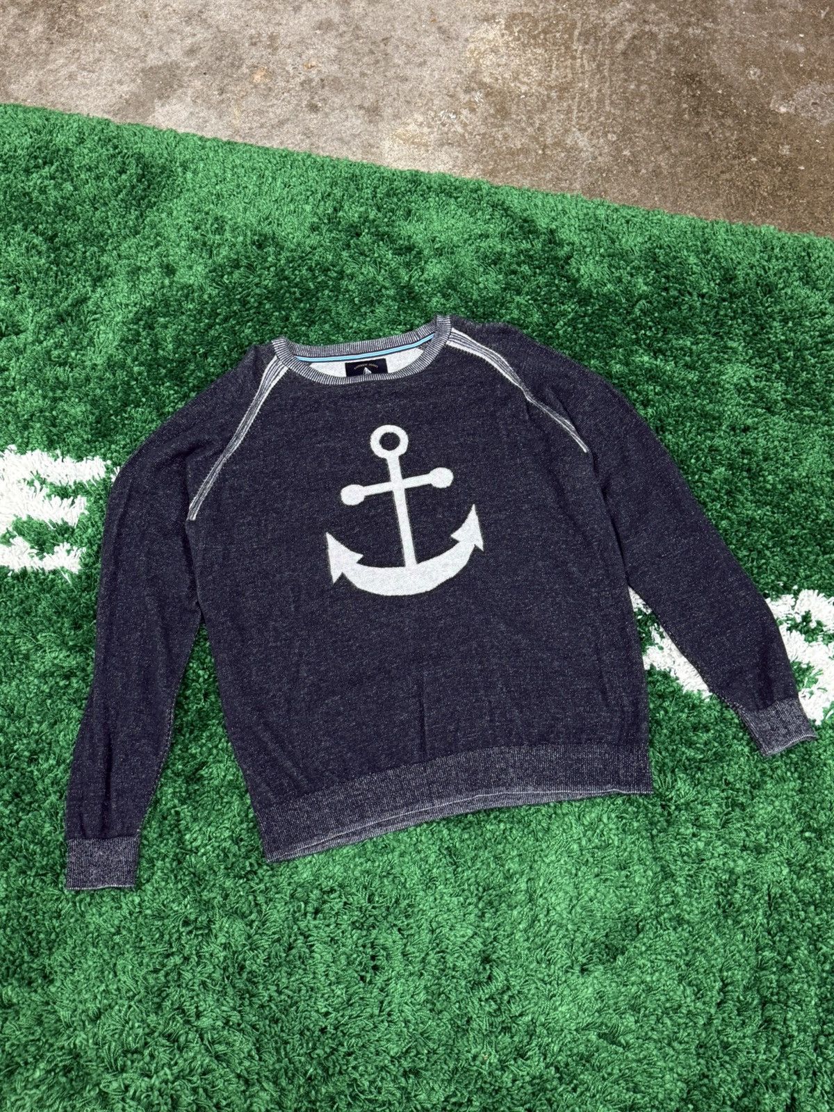 Other Andrew James Designer Anchor Knit Sweater Crewneck XL Size US XL / EU 56 / 4 - 1 Thumbnail