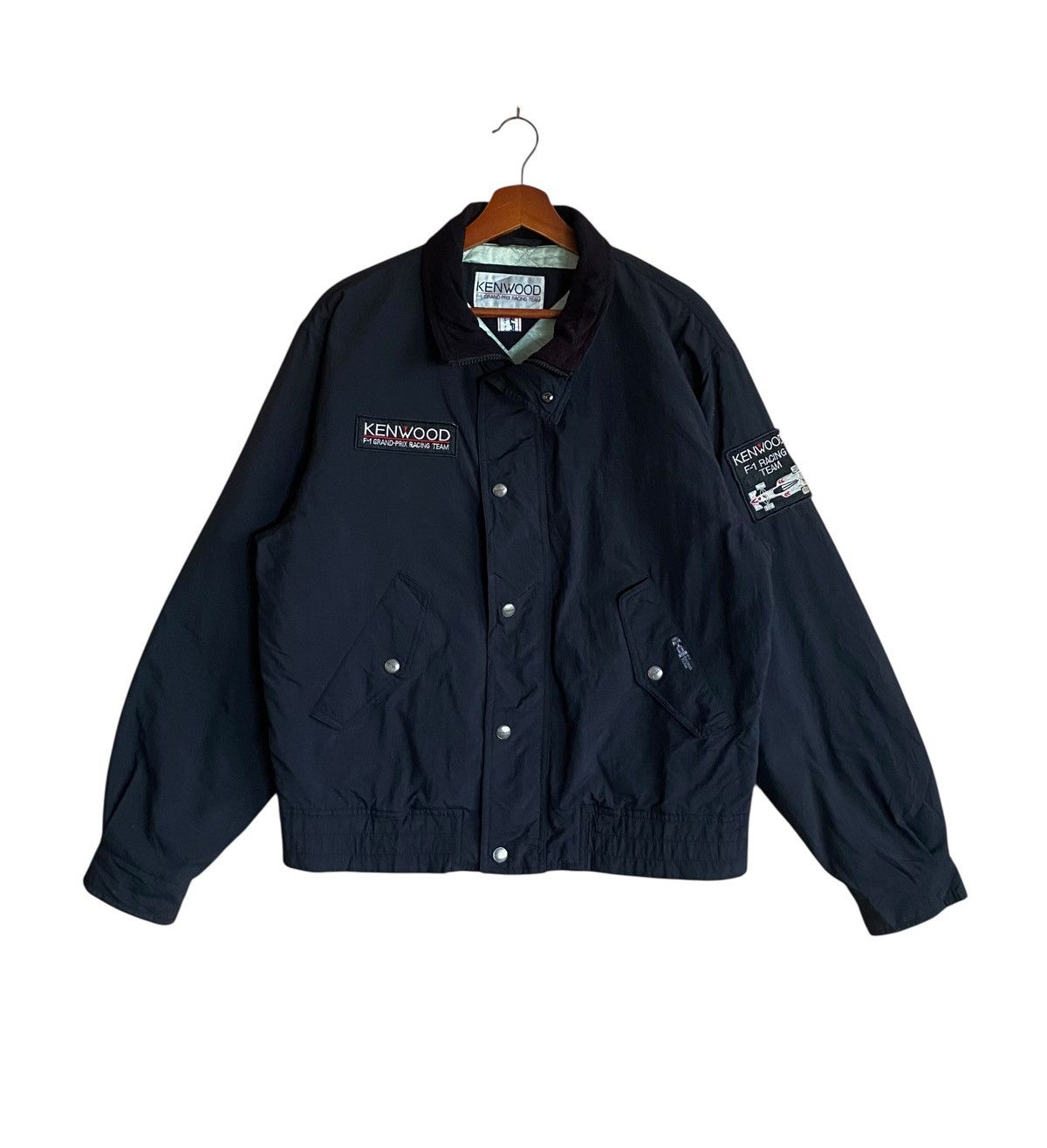 Vintage Very Rare Design Vintage Kenwood F1 Racing Team Jacket 1990s Size US M / EU 48-50 / 2 - 1 Thumbnail