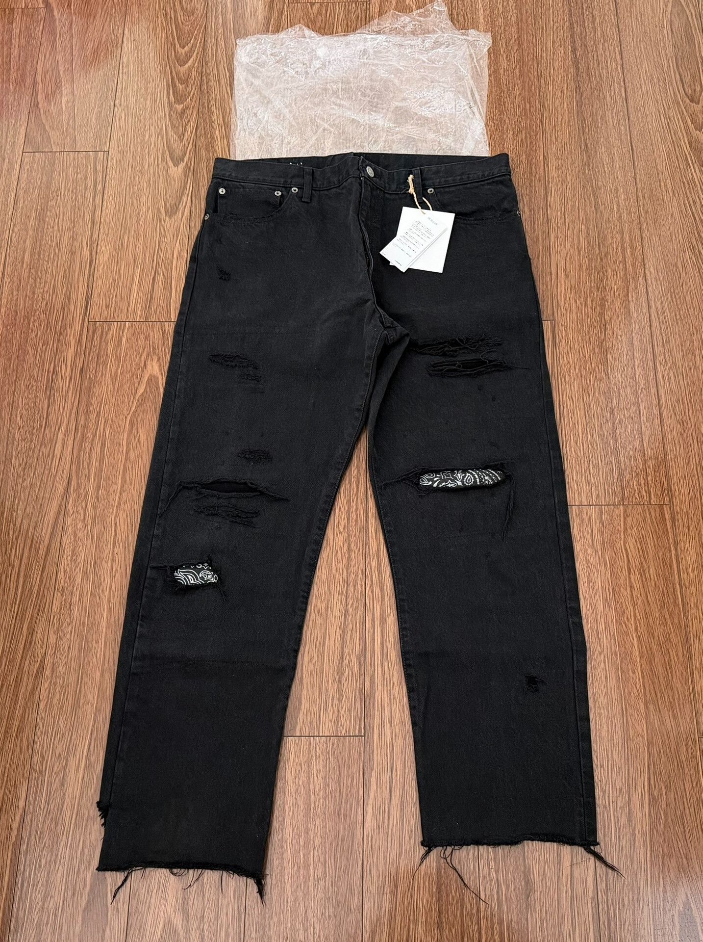 Visvim Visvim Journeyman Pants Black Denim Size US 26 / EU 42 - 1 Thumbnail