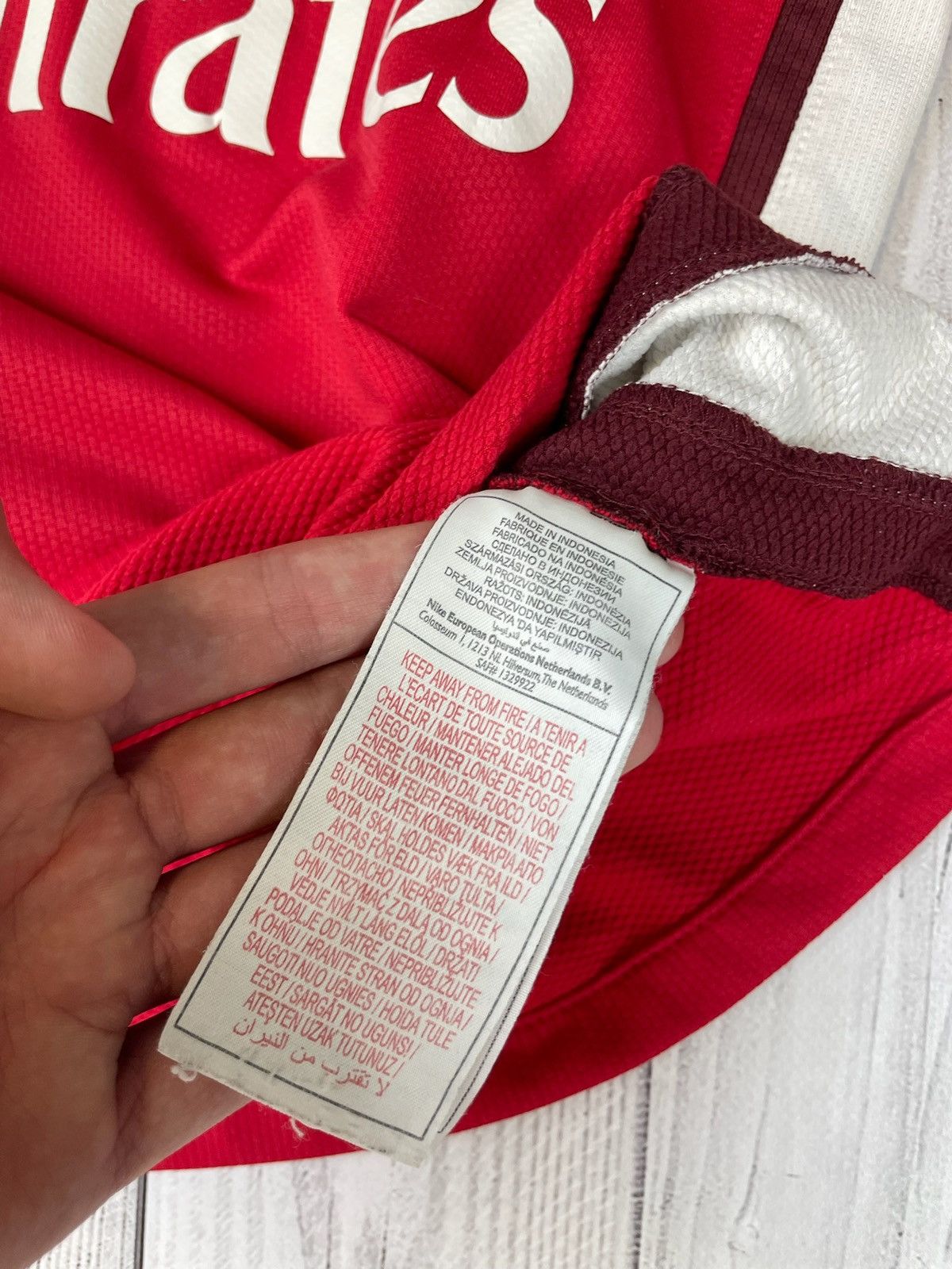 Nike Vintage nike arsenal 4 Fabregas jersey kids S rare Size US XXS / EU 40 - 7 Thumbnail