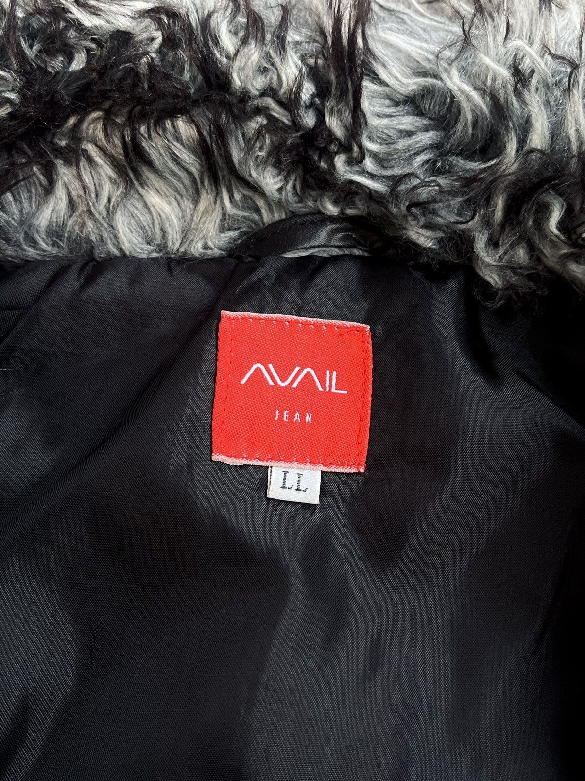 KMRii 2000s JAPANESE AVAIL FUR PUFFER JACKET GOTHIC PUNK STYLE Size US L / EU 52-54 / 3 - 10 Thumbnail