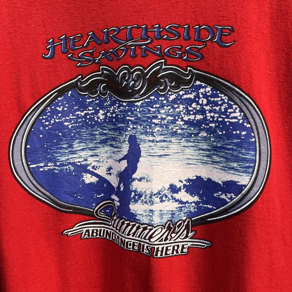 Sun Surf Thrashed Faded Vintage Hearthside Savings Surfing Tee Size US L / EU 52-54 / 3 - 3 Thumbnail