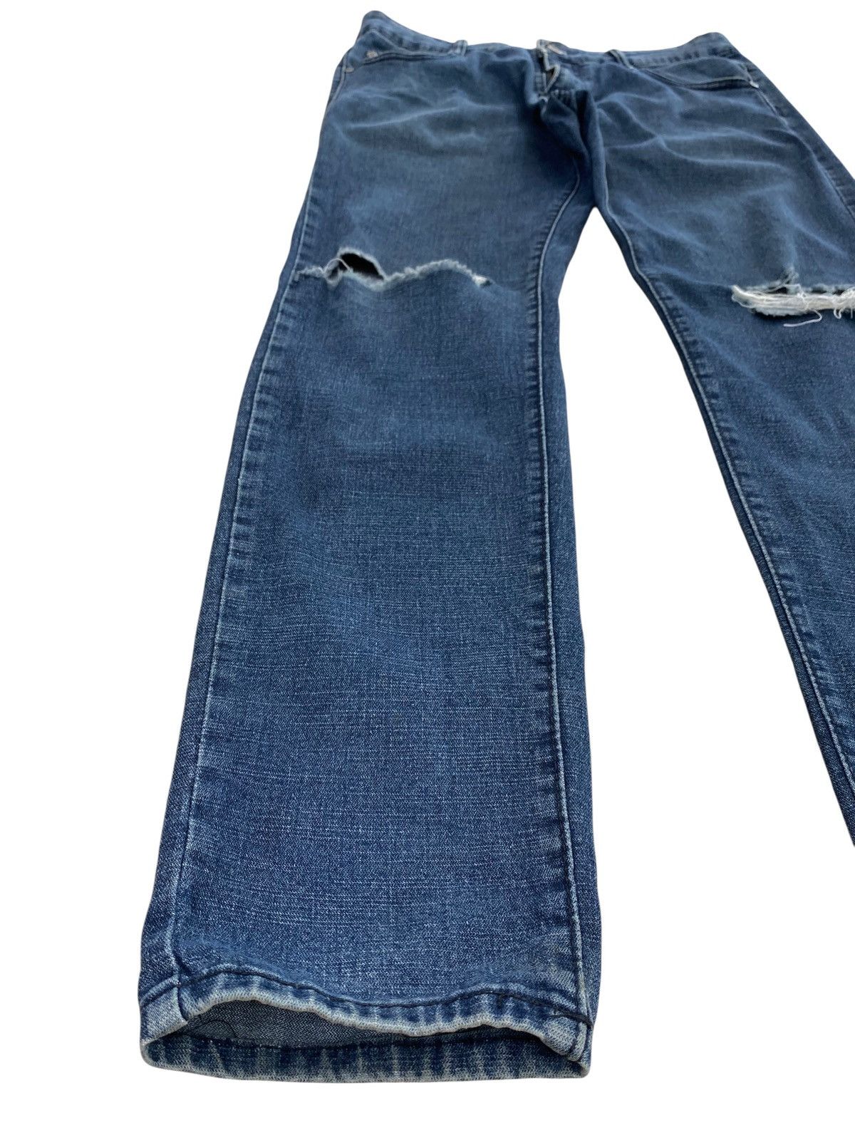 Japanese Brand Japanese Brand Distressed Style Loose Jeans Size US 32 / EU 48 - 5 Thumbnail