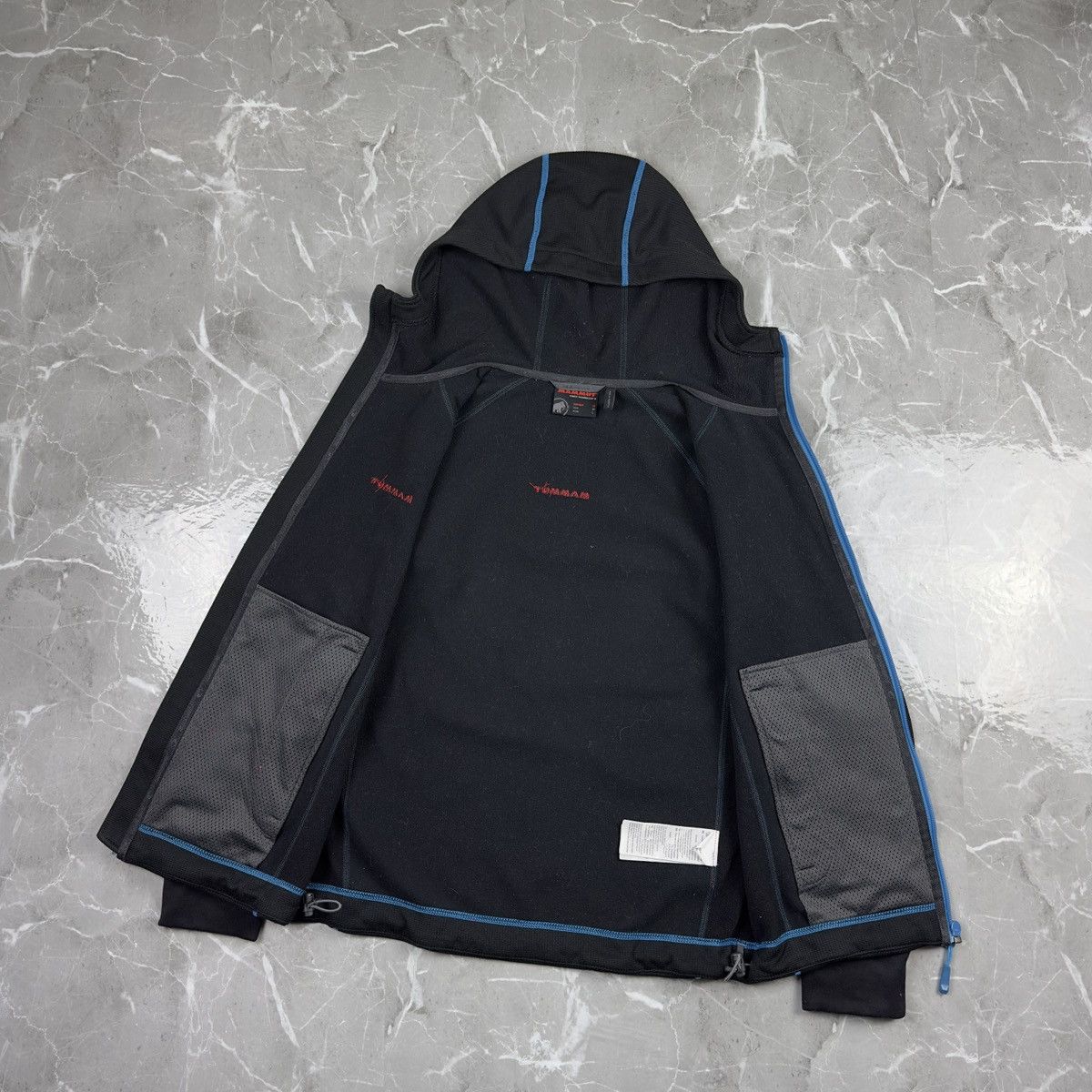 Mammut Mammut Eiger Extreme Black Full zip hooded fleece jacket Size US M / EU 48-50 / 2 - 3 Thumbnail