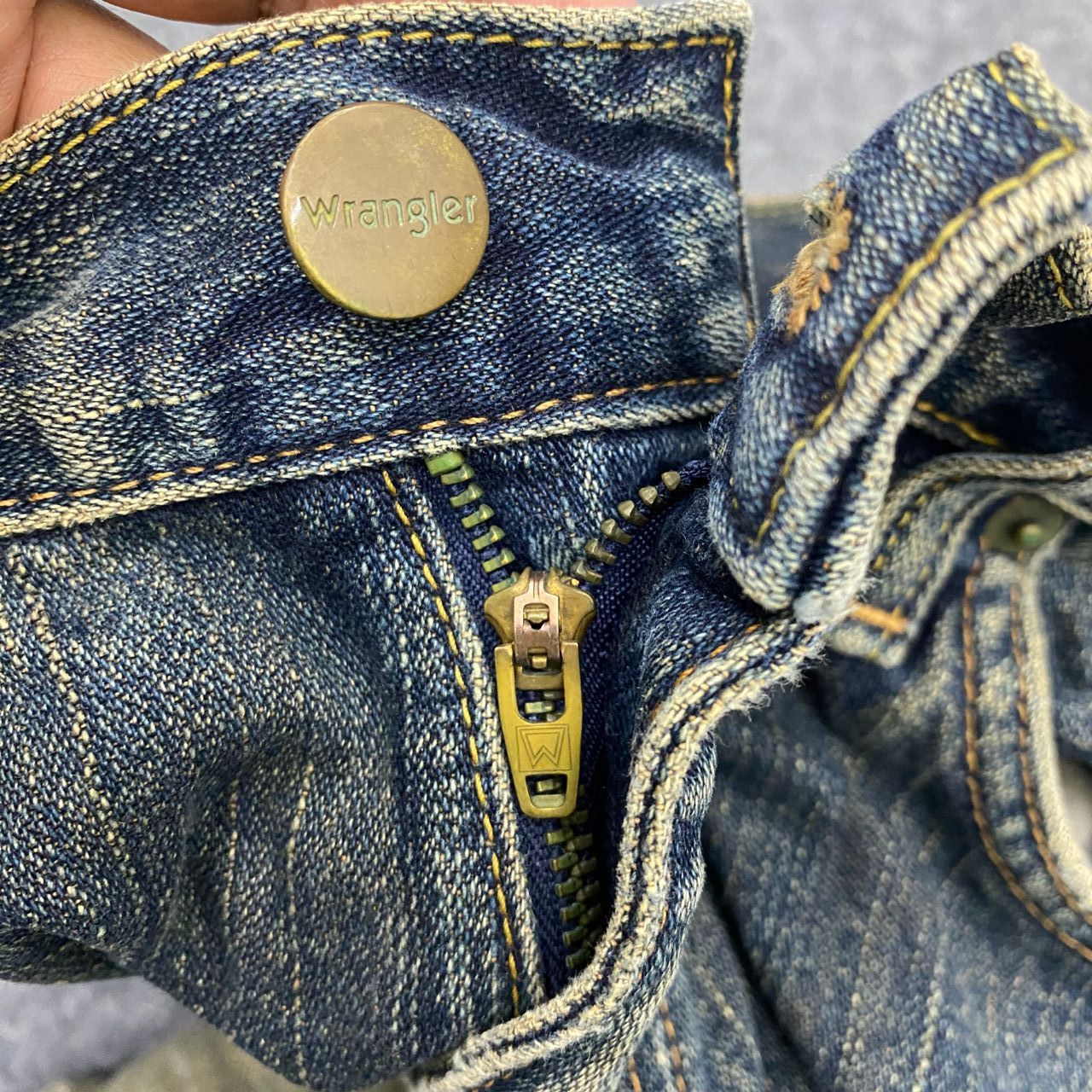 Wrangler 💥Best Offer💥Vintage Wrangler Distressed Denim Size US 29 - 16 Thumbnail