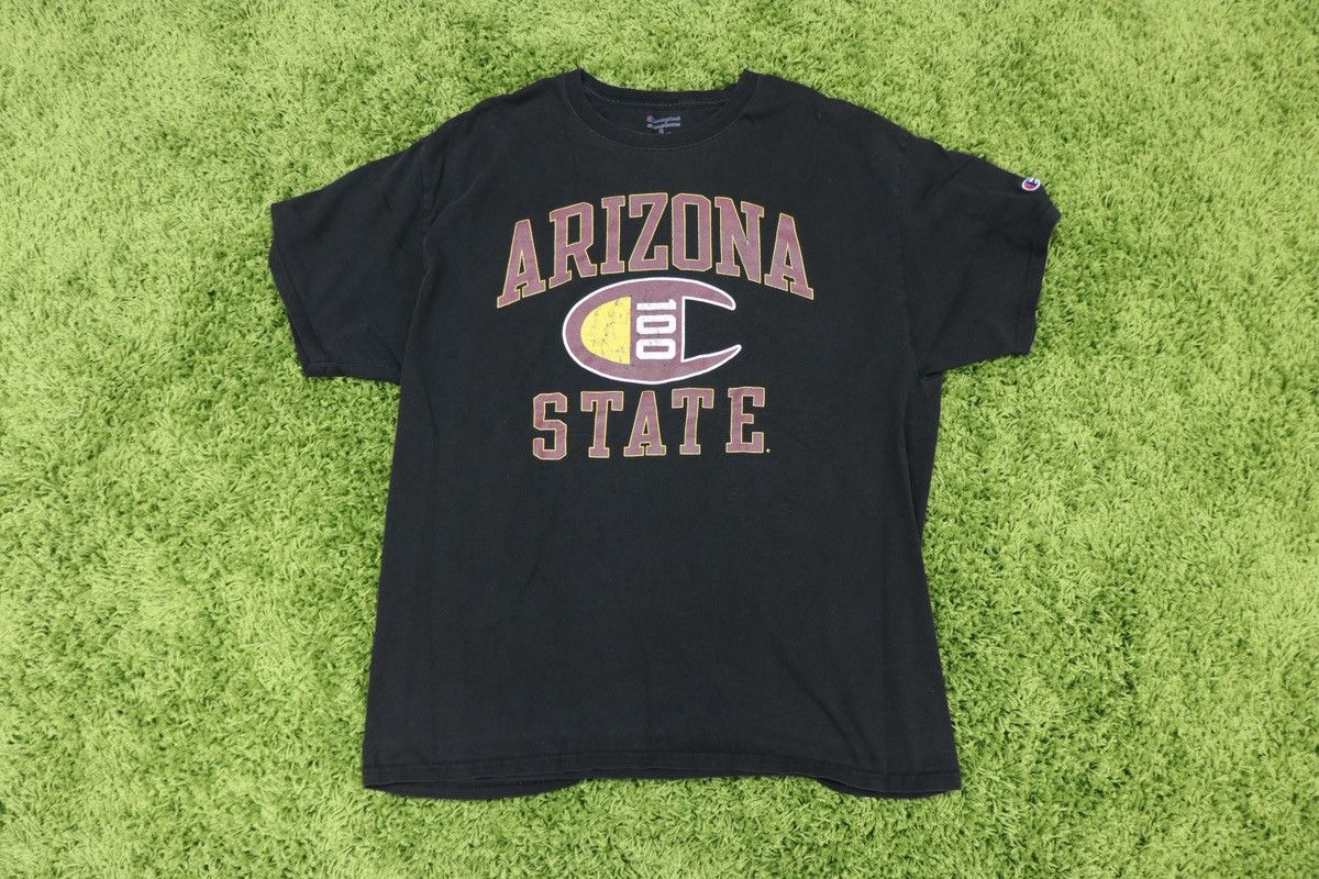 Champion Vintage Champion Arizona State Sun Devils Black T Shirt Size US L / EU 52-54 / 3 - 1 Thumbnail