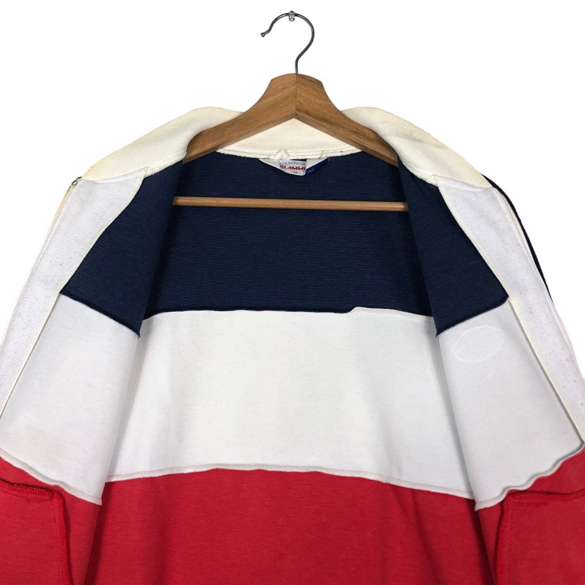 Japanese Brand 🔥Vintage Bomber Jacket Double Colour Munsingwear Slammer Size US M / EU 48-50 / 2 - 14 Thumbnail