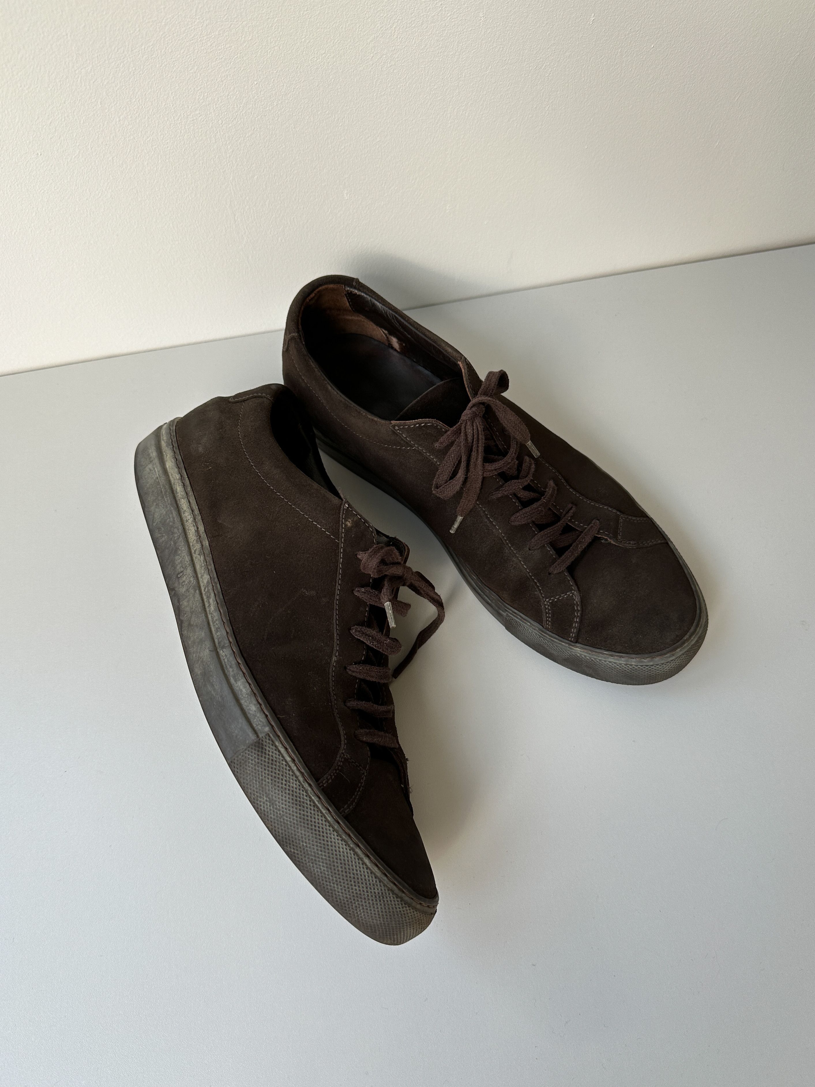 Common Projects Common Projects Suede Low Top Sneakers Size US 8.5 / EU 41-42 - 1 Thumbnail