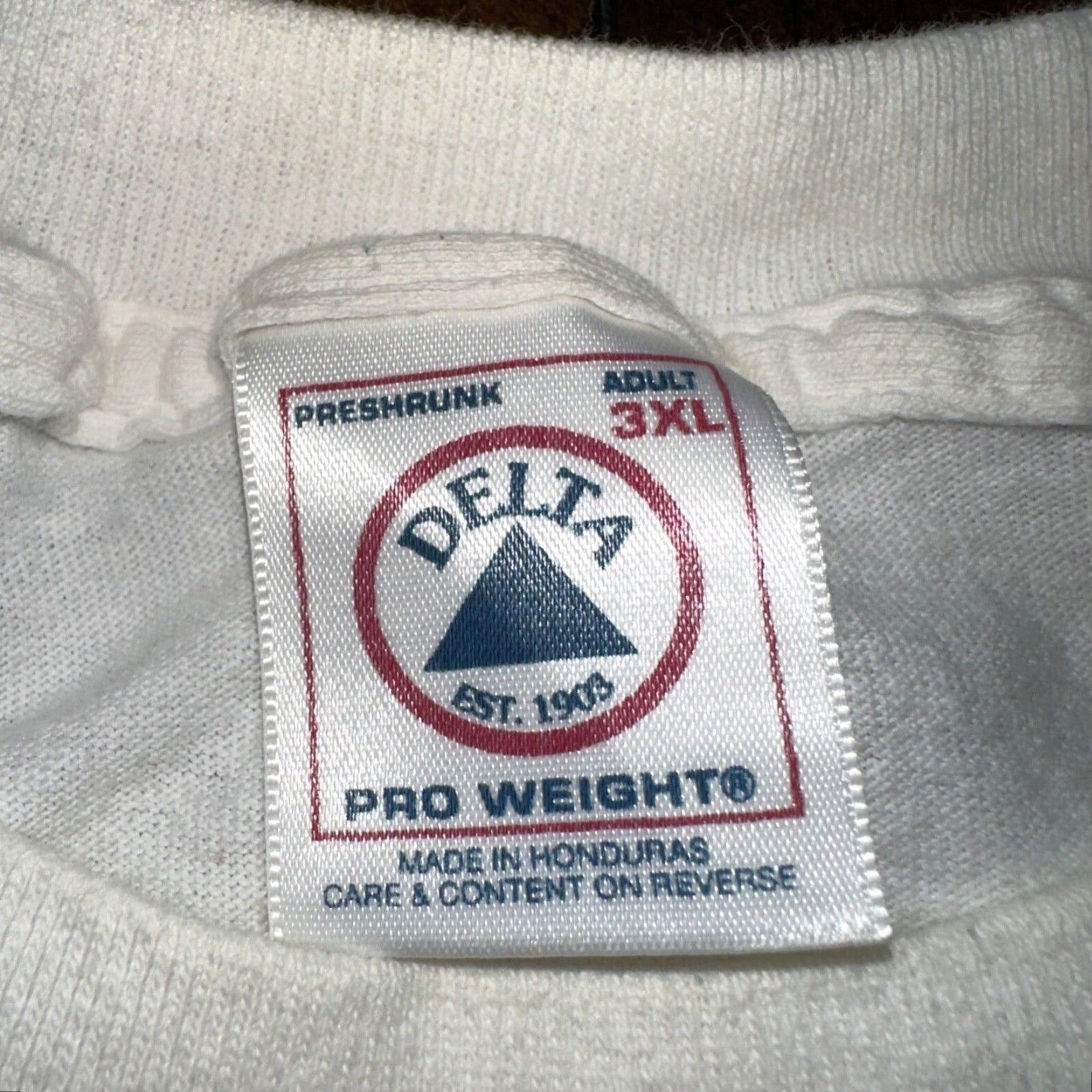 Vintage VINTAGE Pro Delta T-Shirt Beach Van Cruiser 3XL White Short Sleeve Crew Neck Mens 90s Vintage 70s 80s 90s Concert Collectors Size US XXL / EU 58 / 5 - 5 Thumbnail