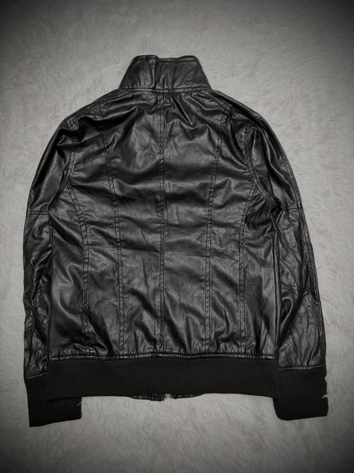 JACKROSE 2000s Jackrose vkei biker leather jacket Size US L / EU 52-54 / 3 - 7 Thumbnail