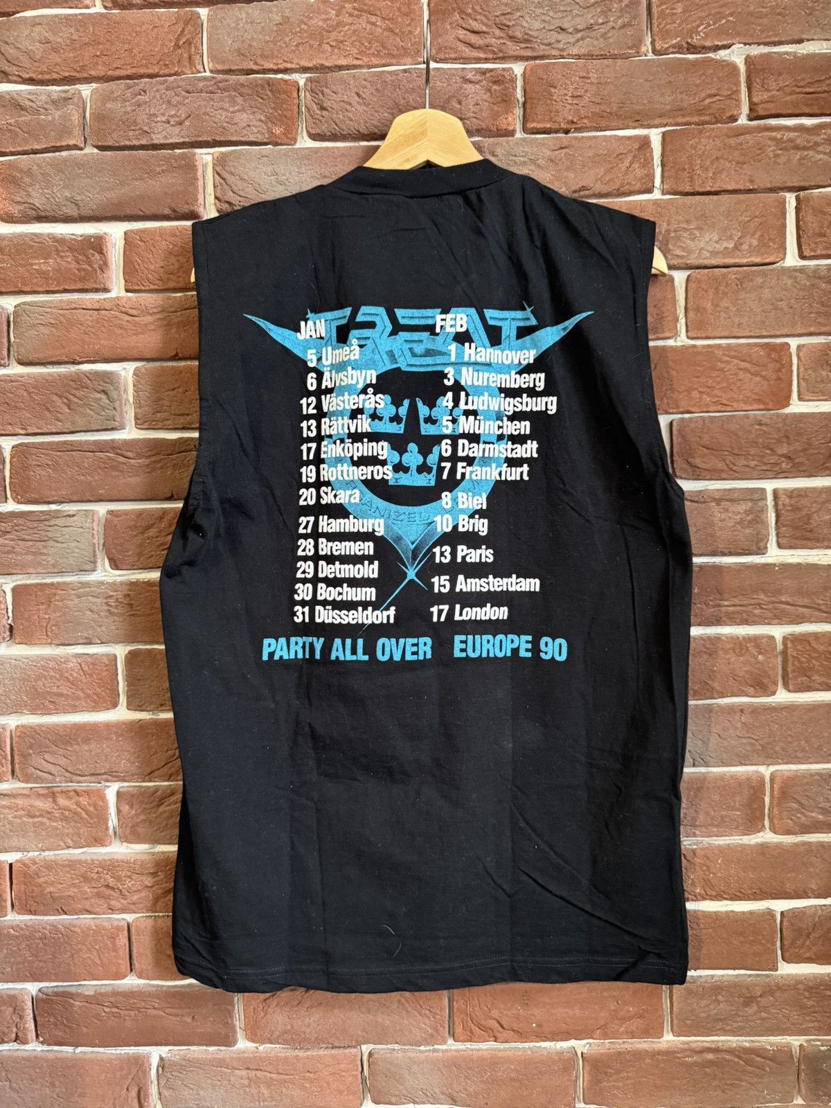 Band Tees Vintage 1990 Treat European Tour 90s XL Rock Band Tee 90s Size US XL / EU 56 / 4 - 2 Thumbnail