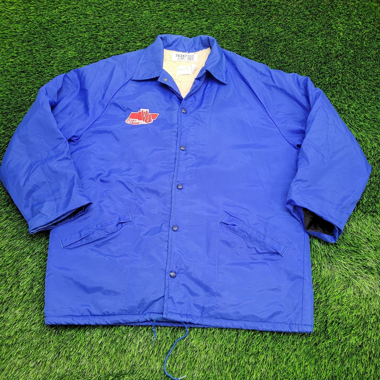 Vintage Vintage 70s Chevy Jacket L/XL 26x30 Baggy Lined Size US XL / EU 56 / 4 - 2 Thumbnail