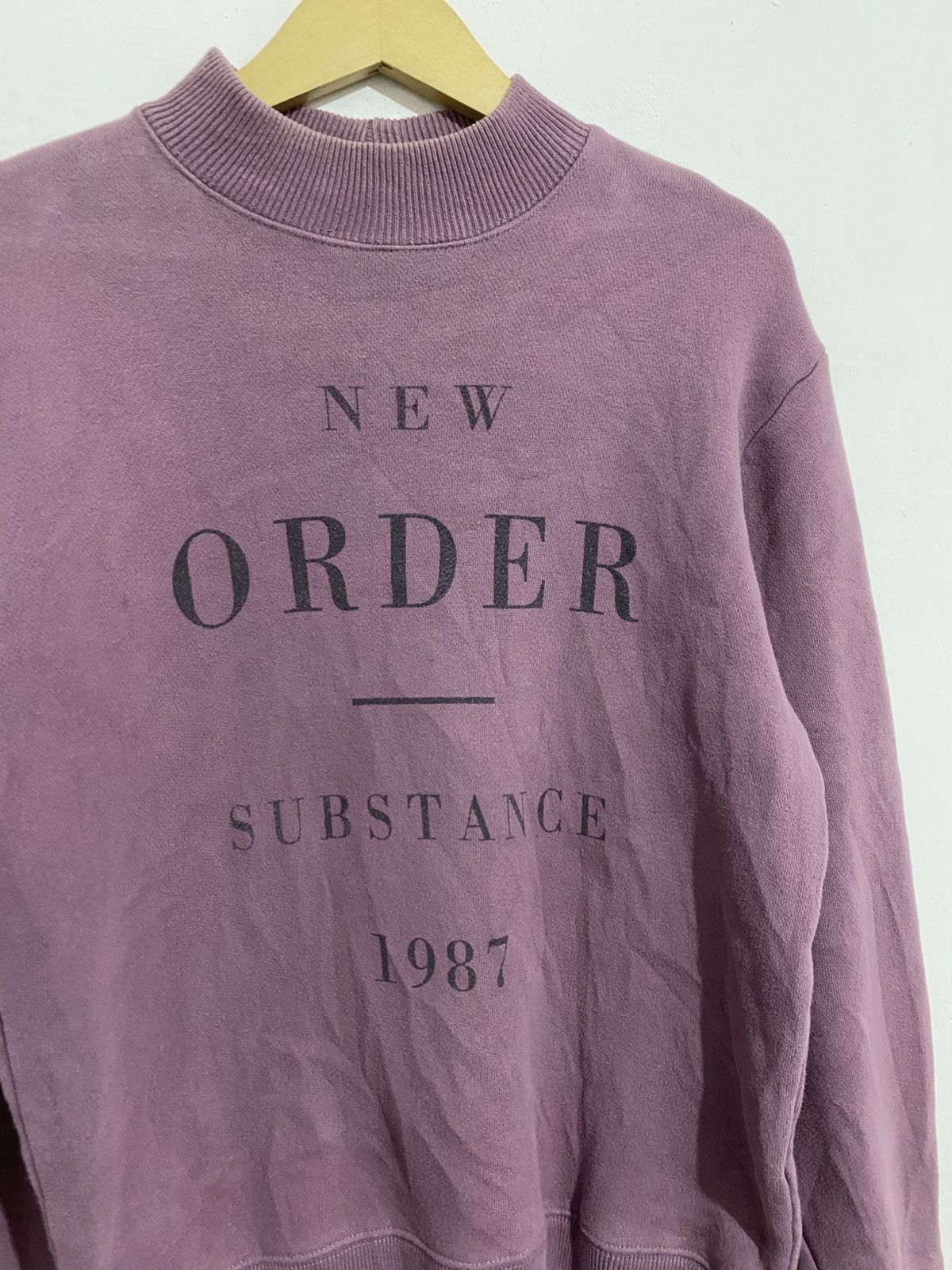 Japanese Brand Japanese closet new order substance 1987 crewneck turtle Size US M / EU 48-50 / 2 - 3 Thumbnail