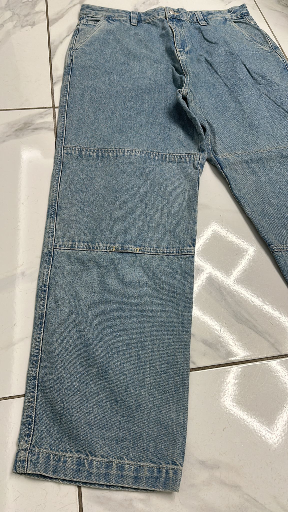 Stussy Stussy Double Knee Work Pant Light Blue Size 30 Size US 30 / EU 46 - 3 Thumbnail