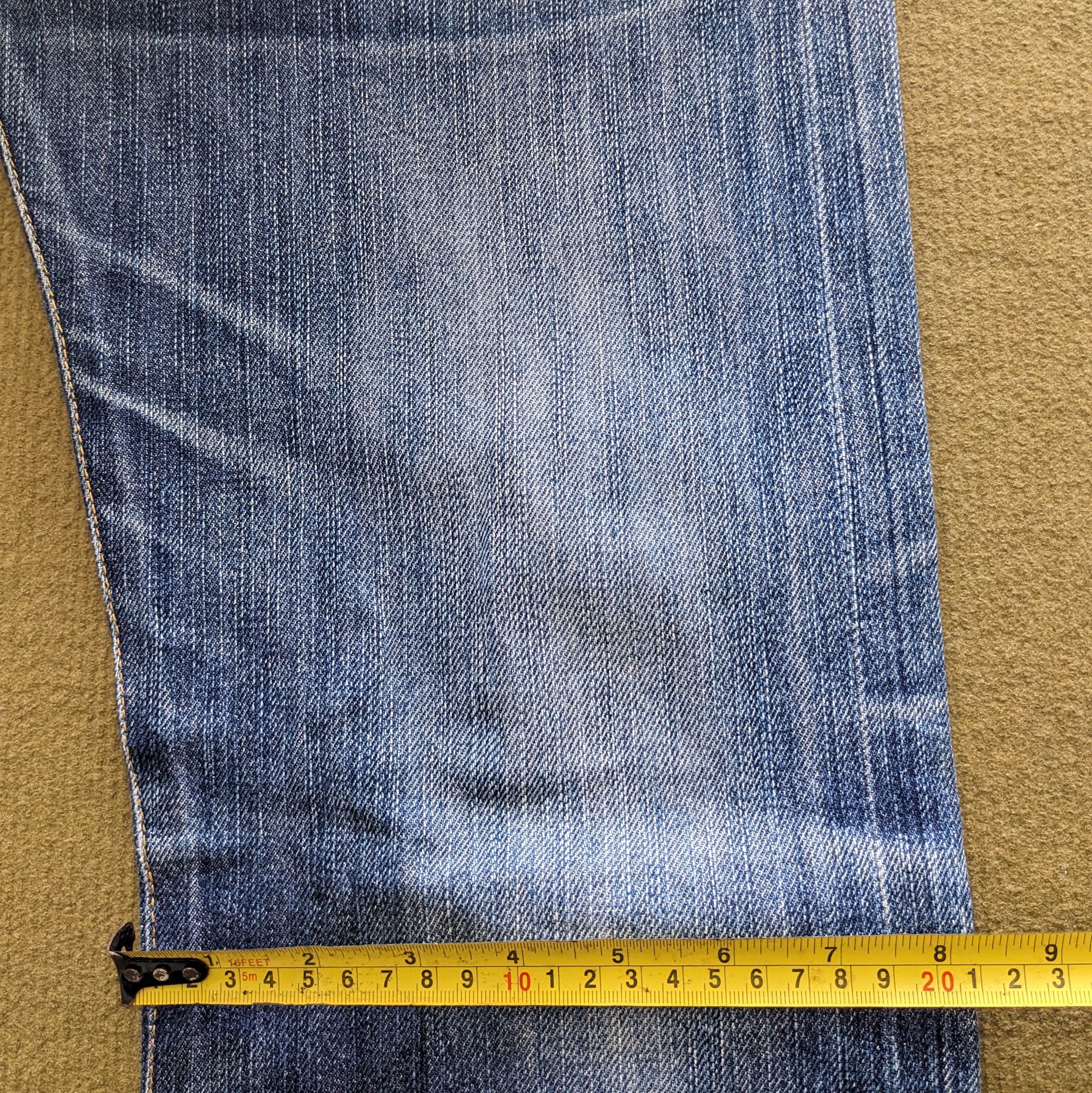 Evisu Vintage EVISU Japanese Fashion Brand Custom Jeans Size US 29 - 8 Thumbnail