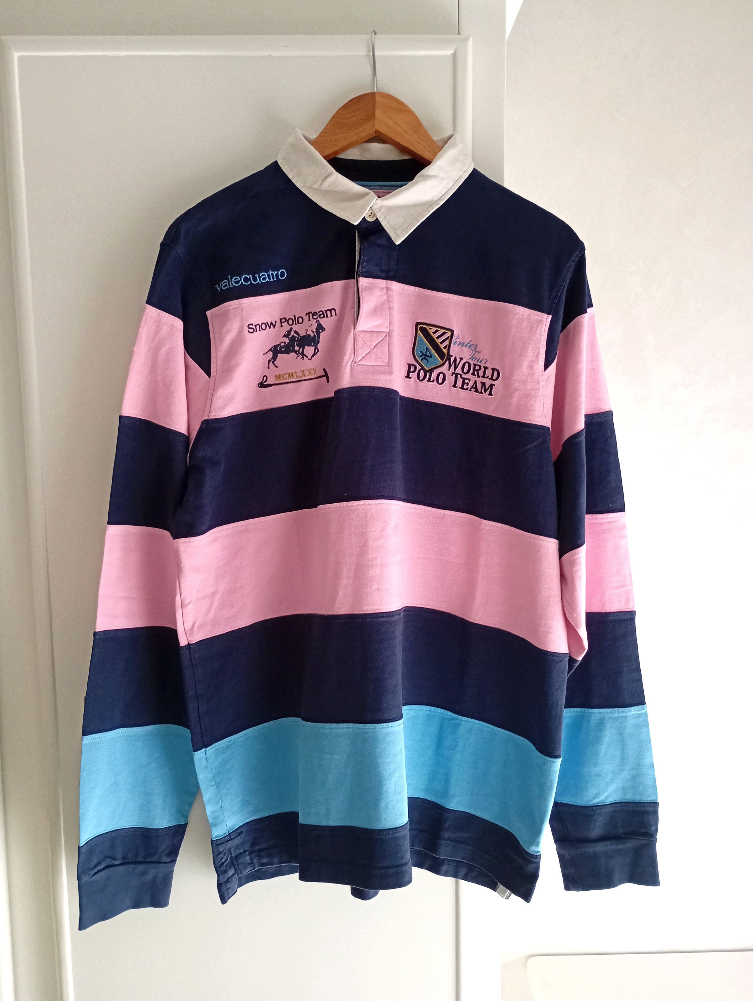 Japanese Brand × Vintage Vintage Polo Ralph Lauren Style Polo Rugby Tshirt L Size US XL / EU 56 / 4 - 2 Thumbnail