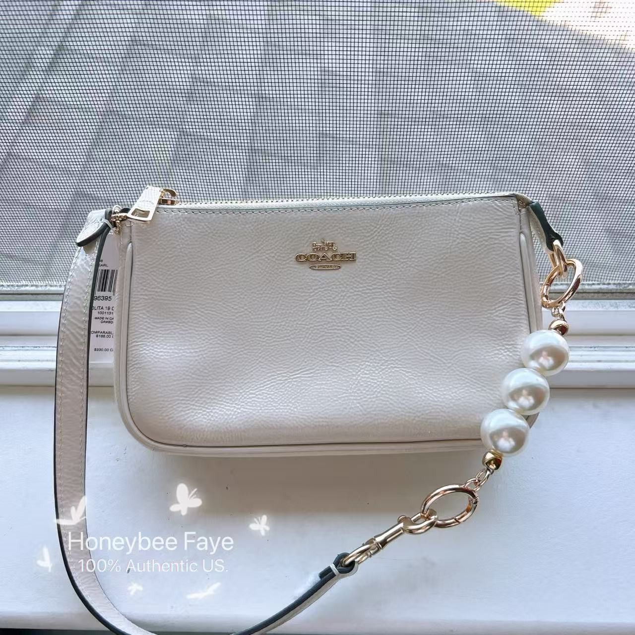Coach Nolita 19 CW408 plus extended Pearl chain Size ONE SIZE - 2 Thumbnail