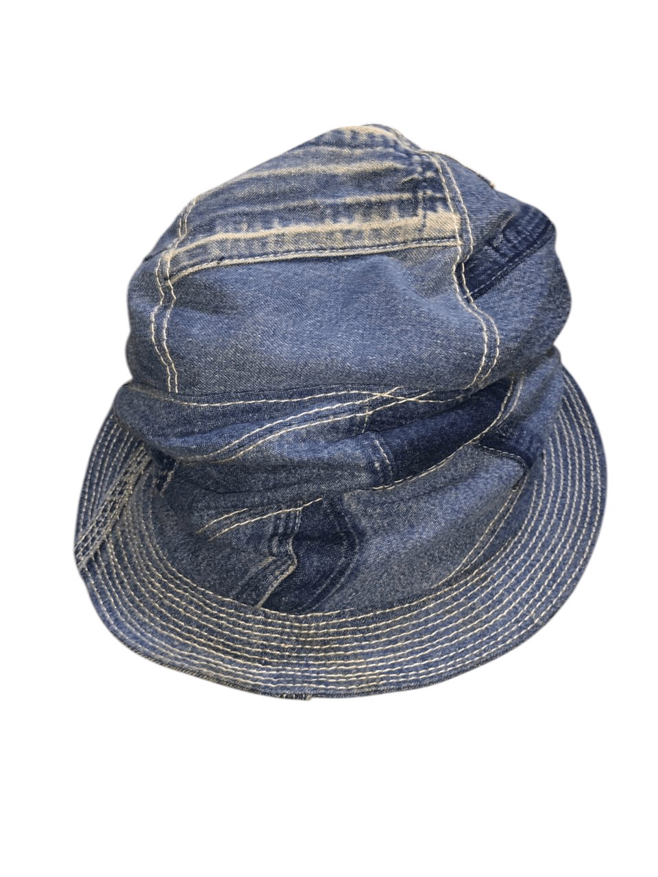 Craftsman Vtg Craftman UnionMade Patchwork Hats Inpired Kapital Design Size ONE SIZE - 3 Thumbnail