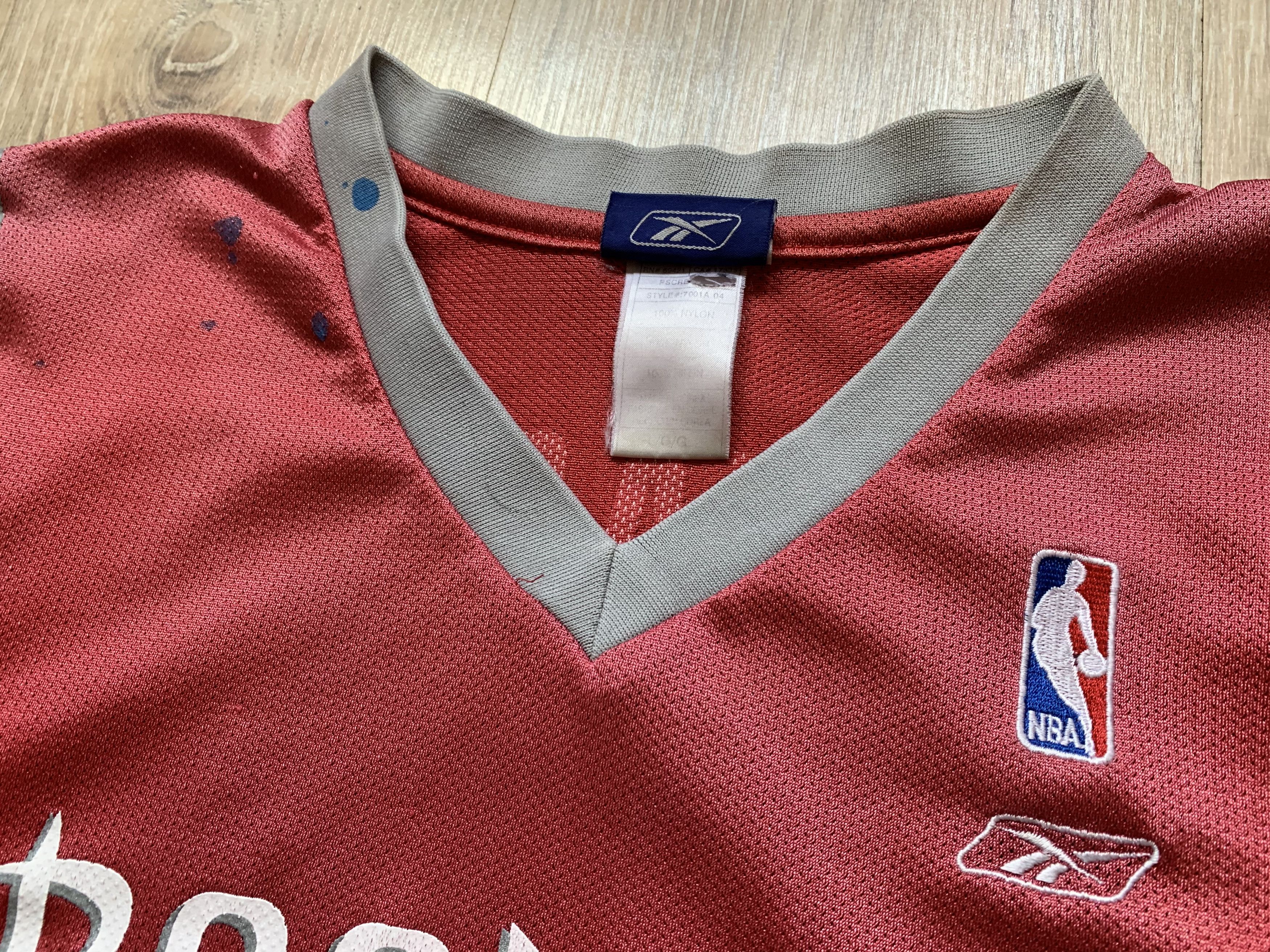 NBA × Reebok × Vintage Vintage Reebok Yao Minh Houston Rockets #11 Jersey Size US L / EU 52-54 / 3 - 8 Thumbnail