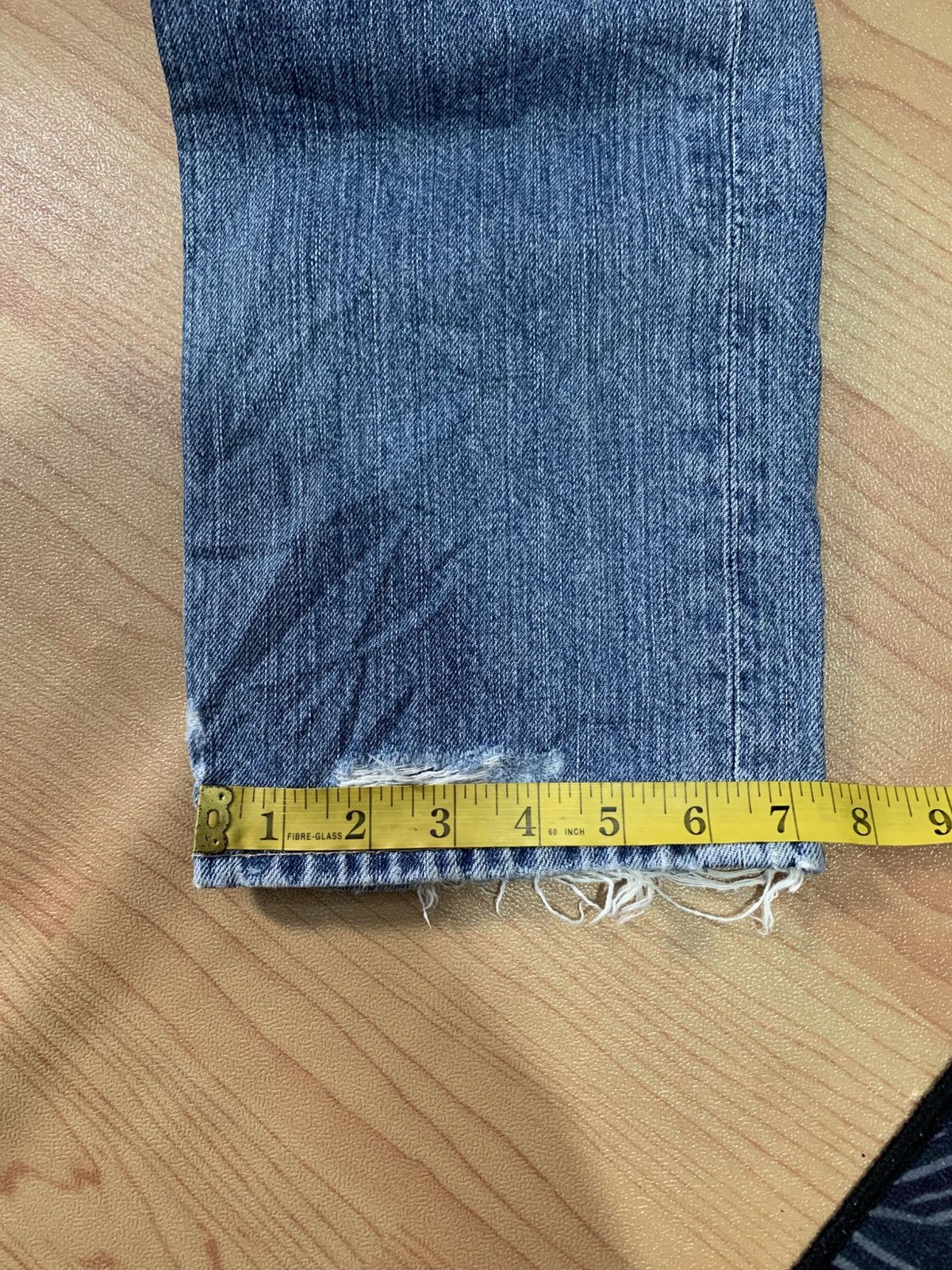 RRL Ralph Lauren × Ralph Lauren × Vintage Vintage RRL Japanese Denim Distressed Size US 30 / EU 46 - 15 Thumbnail