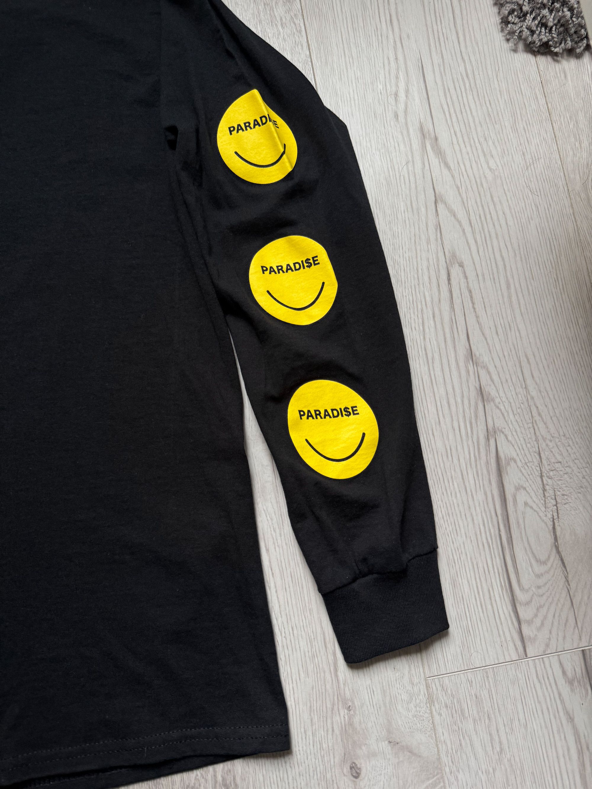 Paradise Smile Black Long Sleeve T-Shirt Size S (small) Made in US Size US S / EU 44-46 / 1 - 2 Thumbnail