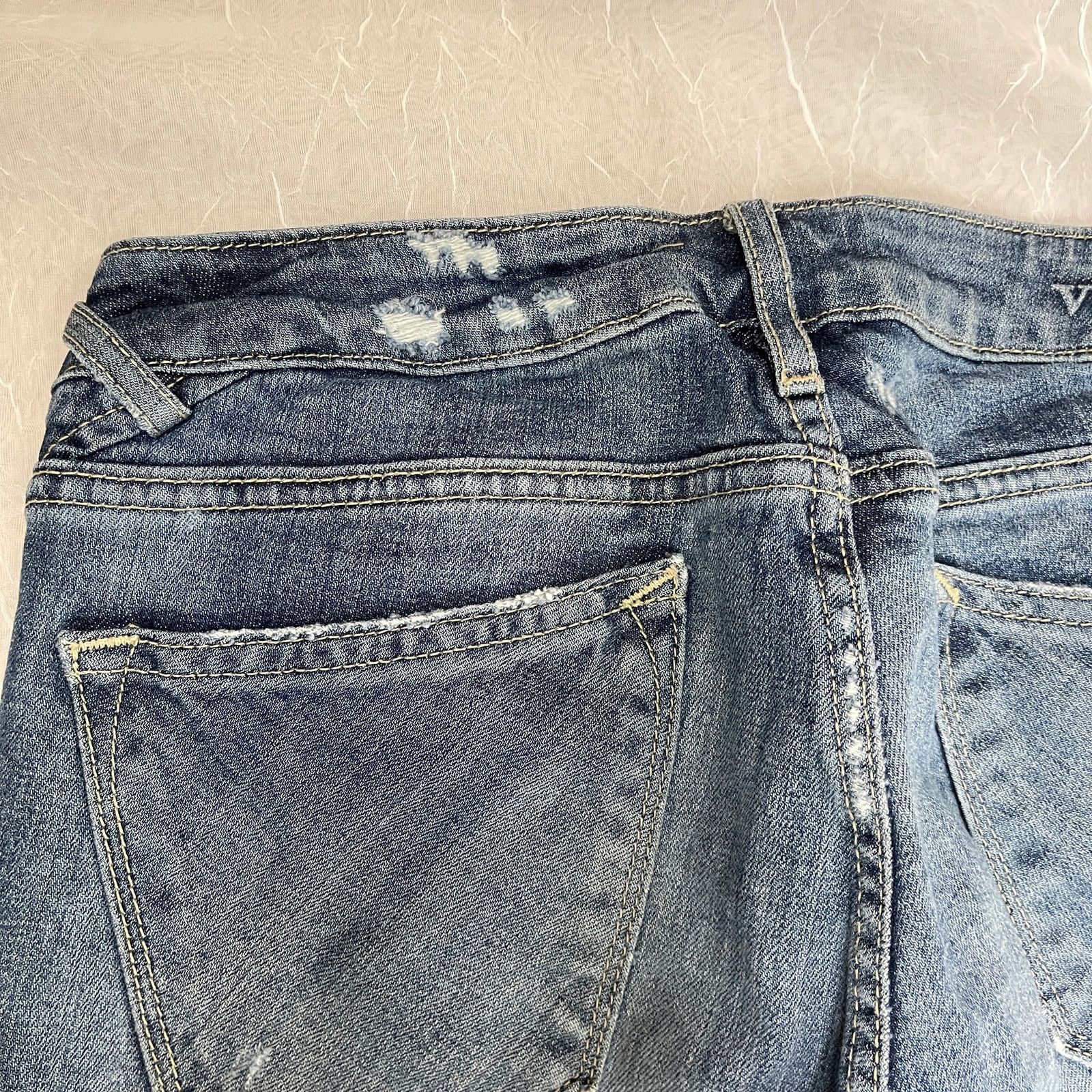 Other Vigoss The Thompson Tomboy Ripped Skinny Denim Jeans Size 26 Size 26" / US 2 / IT 38 - 12 Thumbnail