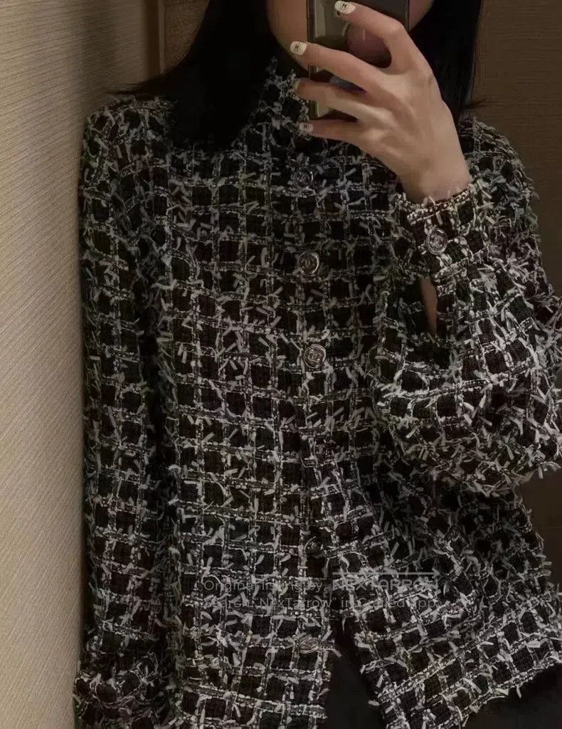 Chanel Chanel 23A tweed knitted coat Size XXS / US 00 / IT 34 - 8 Thumbnail