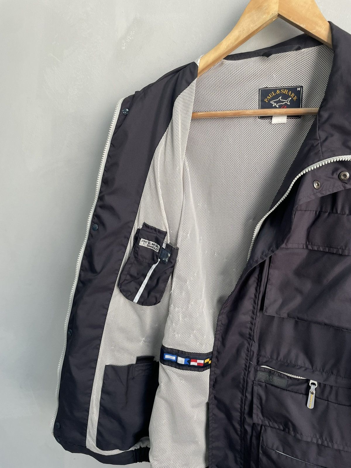Paul & Shark Luxury casual transformer Paul Shark light rain jacket Size US M / EU 48-50 / 2 - 12 Thumbnail