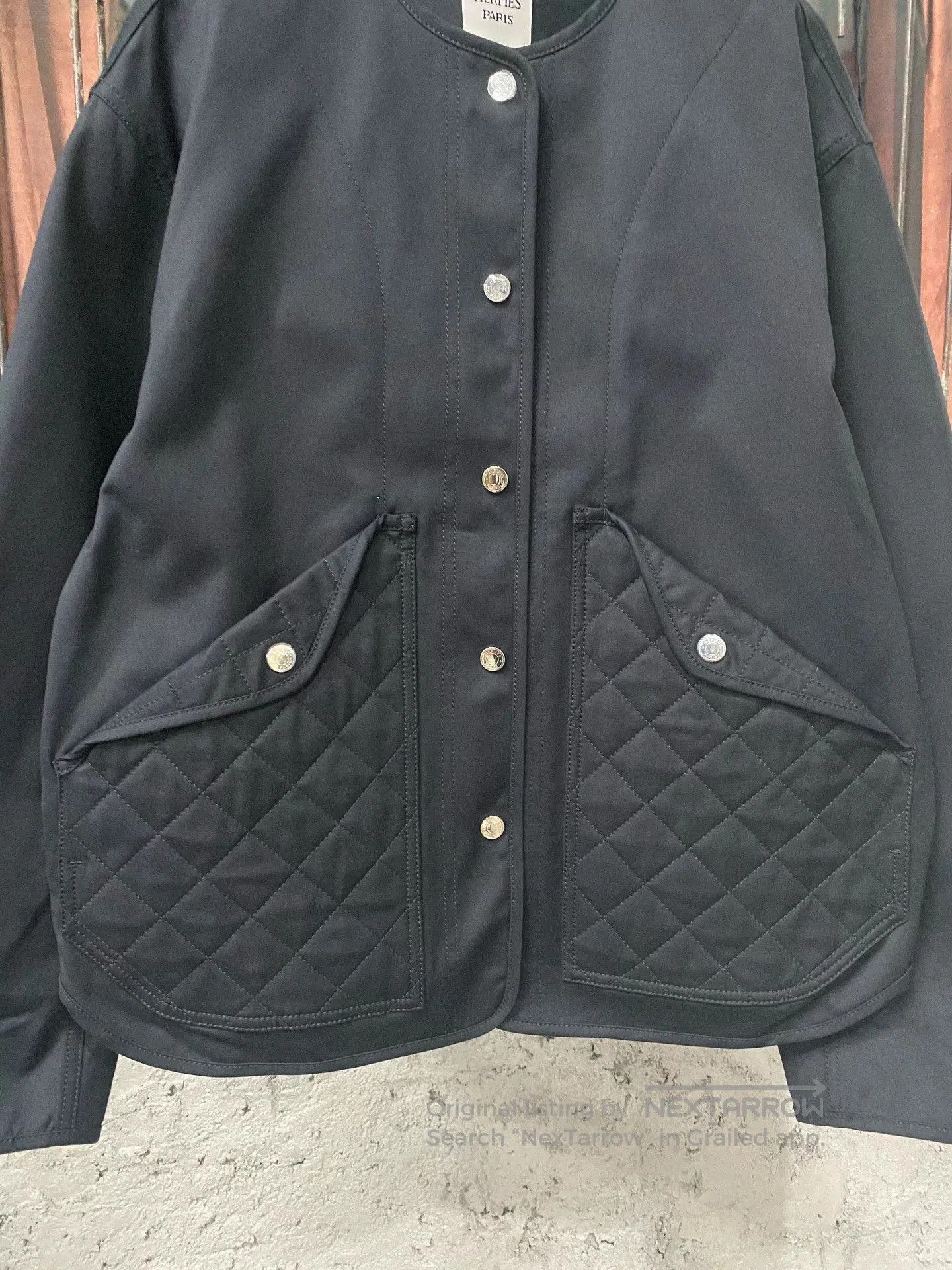 Hermes Hermes Quilted Cotton Coat. Size US XS / EU 42 / 0 - 4 Thumbnail