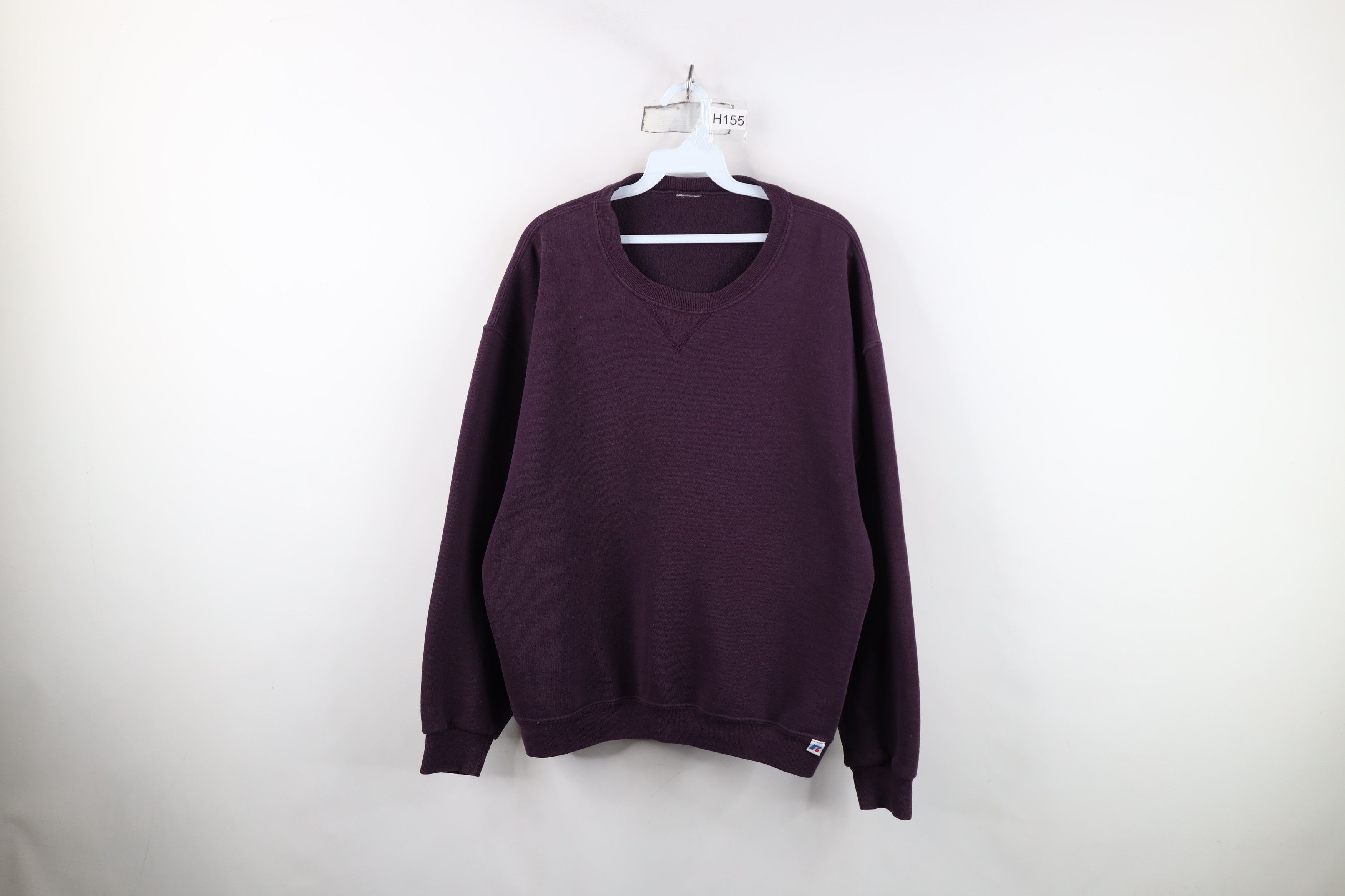 Russell Athletic Vintage 90s Russell Athletic Crewneck Sweatshirt Purple Size US L / EU 52-54 / 3 - 1 Thumbnail