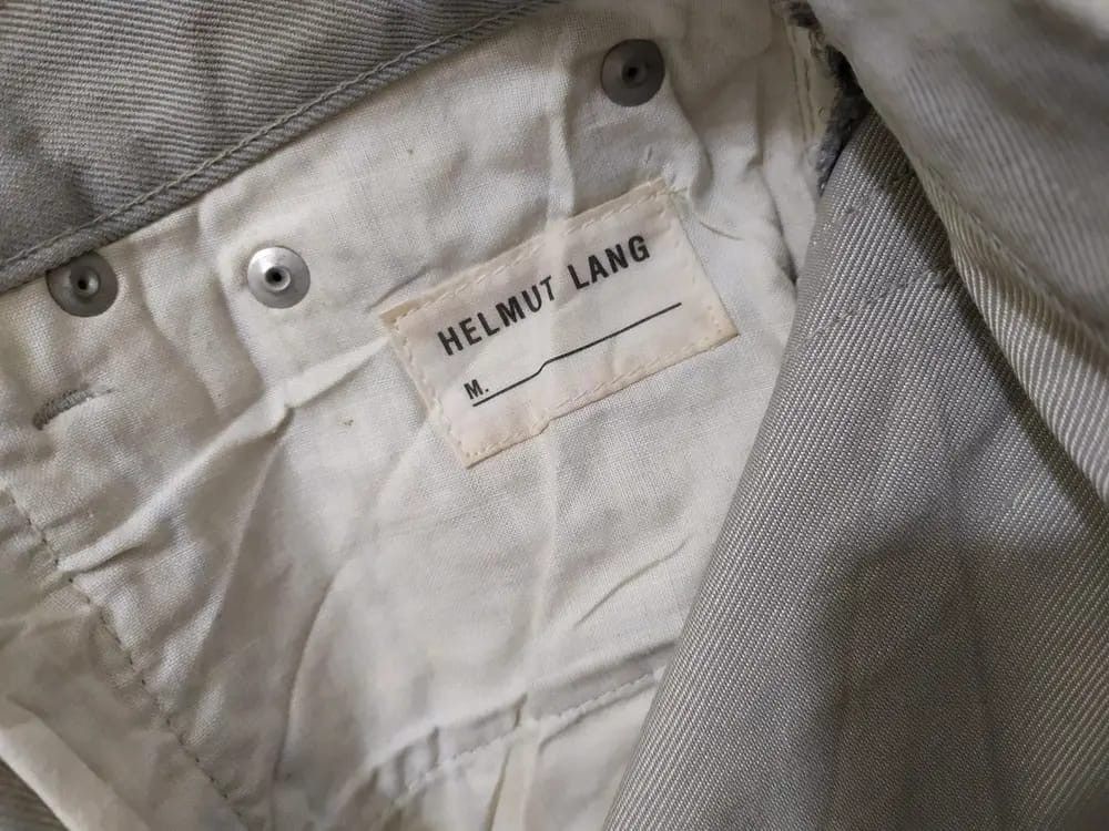 Helmut Lang Helmut Lang Classic Cut Denim Jeans Low Rise Size 28" / US 6 / IT 42 - 11 Thumbnail