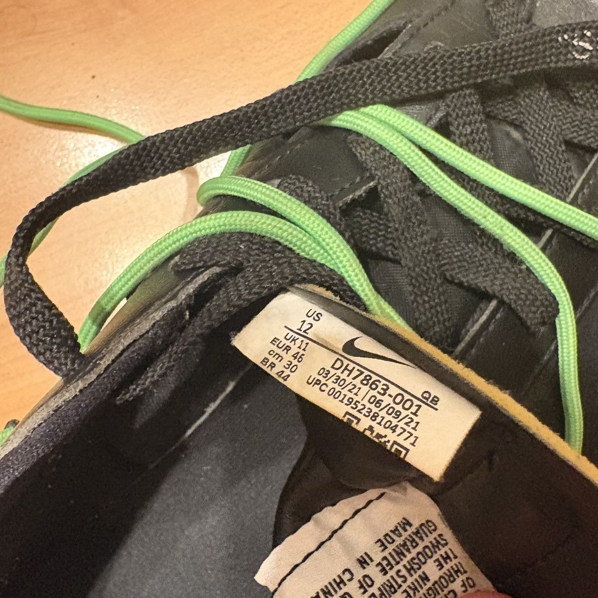 Nike × Off-White Off-White Nike Blazer Low Size US 12.5 / EU 45-46 - 7 Thumbnail