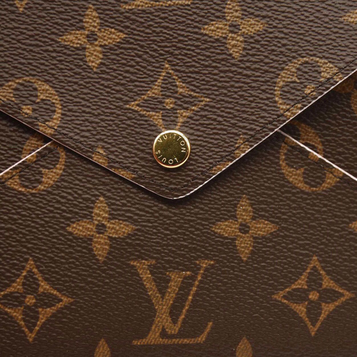 Louis Vuitton LOUIS VUITTON Monogram Large Kirigami Pochette Insert Rose Size ONE SIZE - 12 Thumbnail