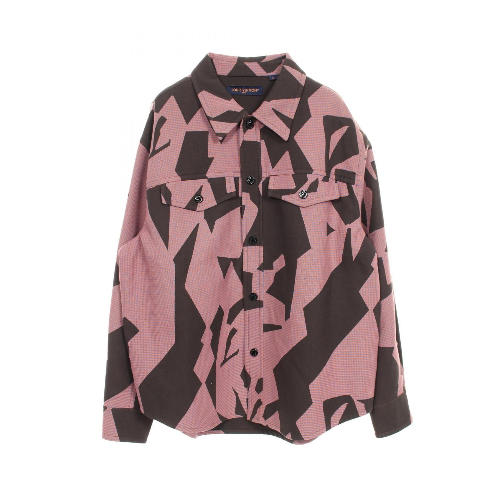 Louis Vuitton Louis Vuitton Louis Vuitton Double Face Cotton Shirt Jacket Textile Outerwear RM231M DUTY FREE for USA Size ONE SIZE - 1 Thumbnail