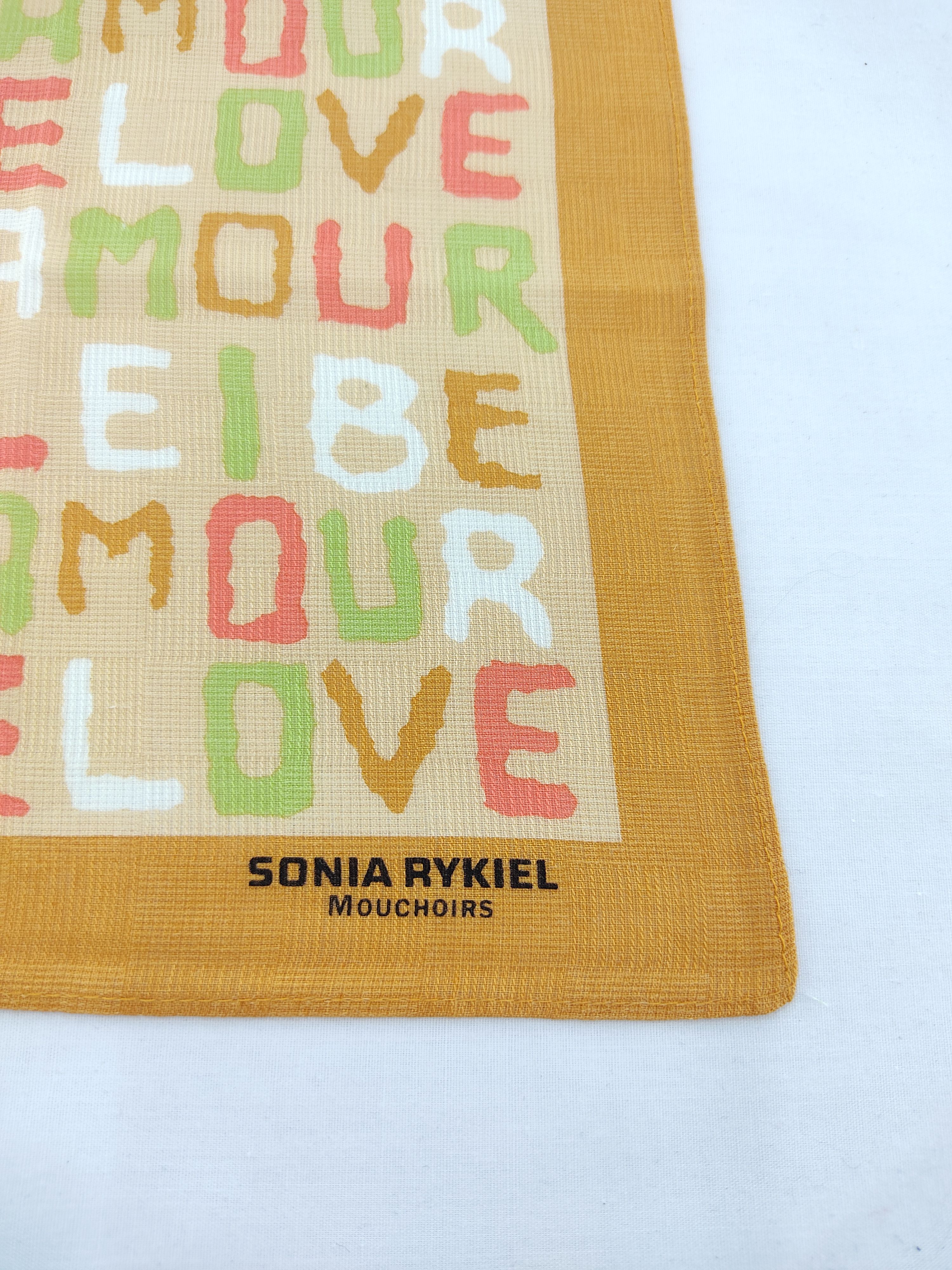 Sonia Rykiel Sonia Rykiel Handkerchief / Neckwear / Bandana Size ONE SIZE - 5 Thumbnail
