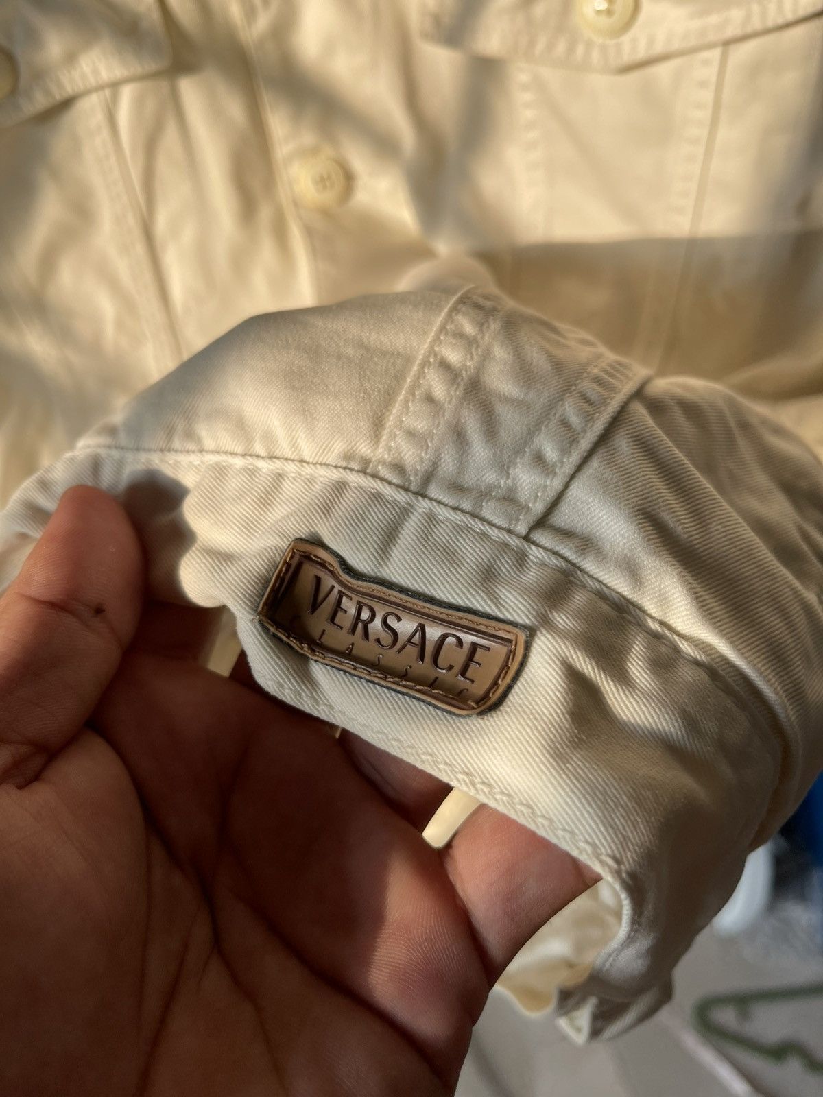 Versus Versace Versace Classic Trucker Denim Jacket A1 Size US L / EU 52-54 / 3 - 6 Thumbnail