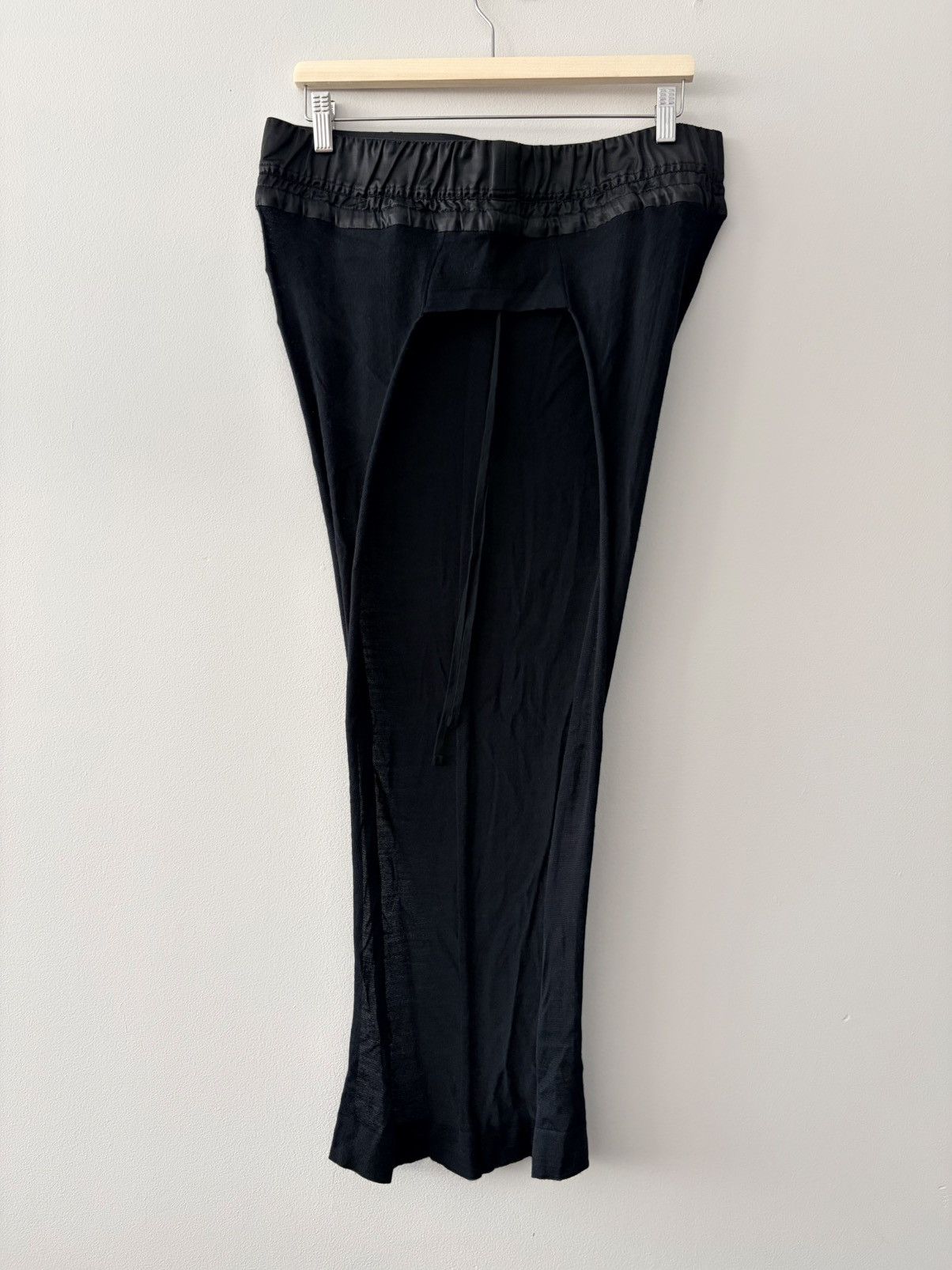 Julius Julius FW15 "sphere;" Draped Wool/Silk Layering Over-pants Size US 36 / EU 52 - 2 Thumbnail