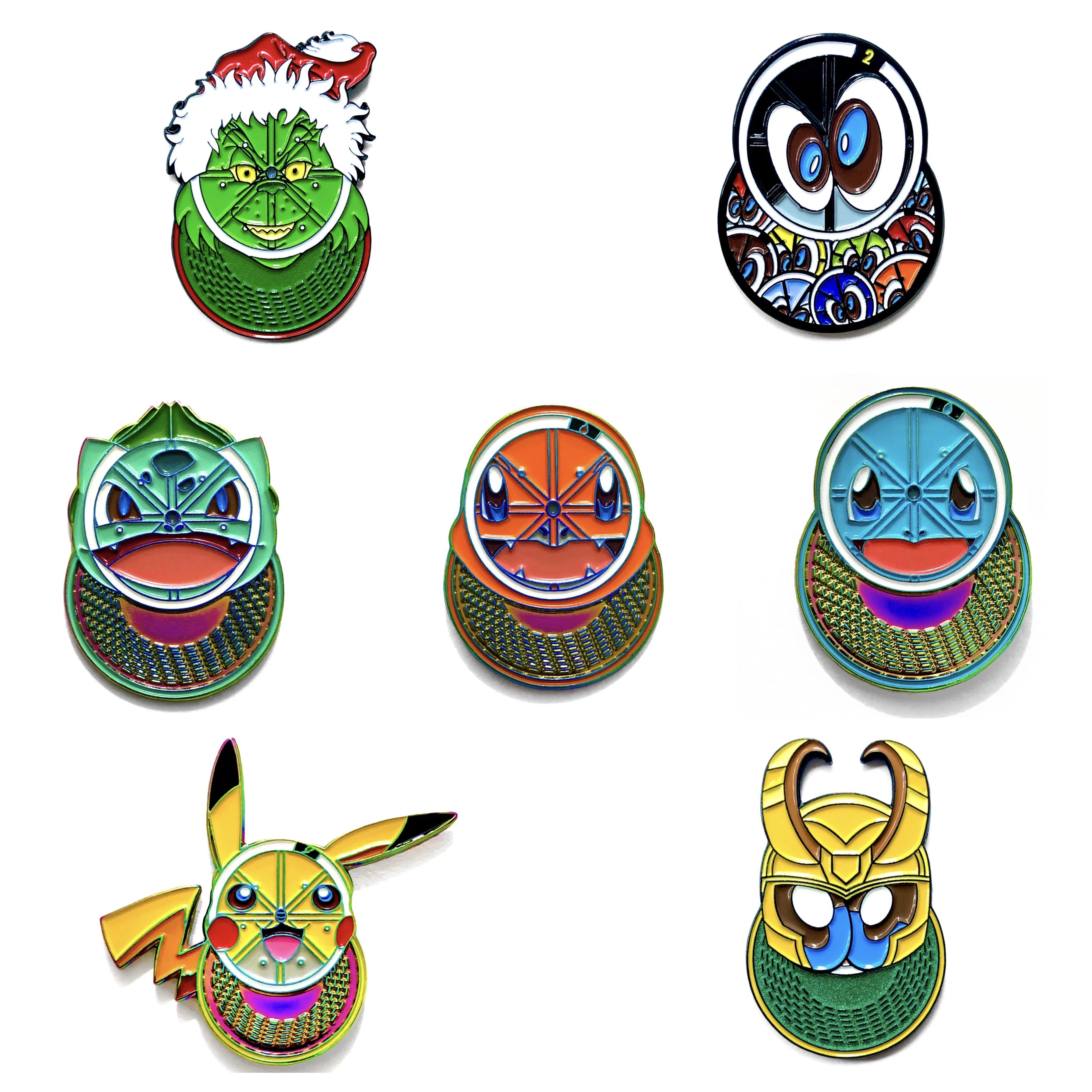 Hat Club × New Era Variety of Mjbhpr pins Size ONE SIZE - 1 Thumbnail